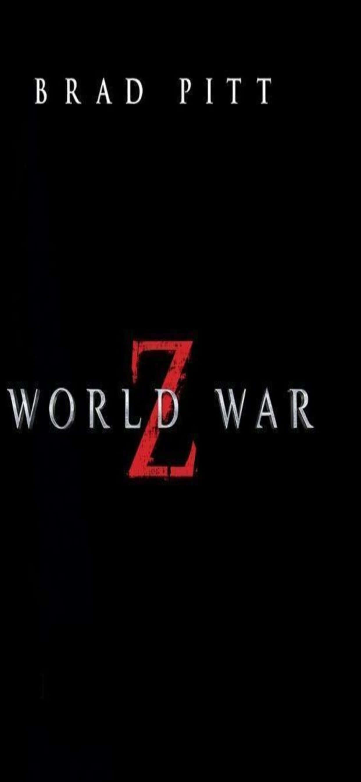 Minimalistiese iPhone XS Max World War Z Agtergrond Muurpapier