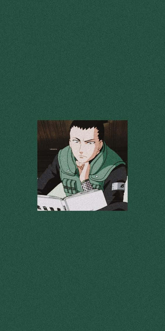 Minimalistiese Shikamaru-estetika Muurpapier