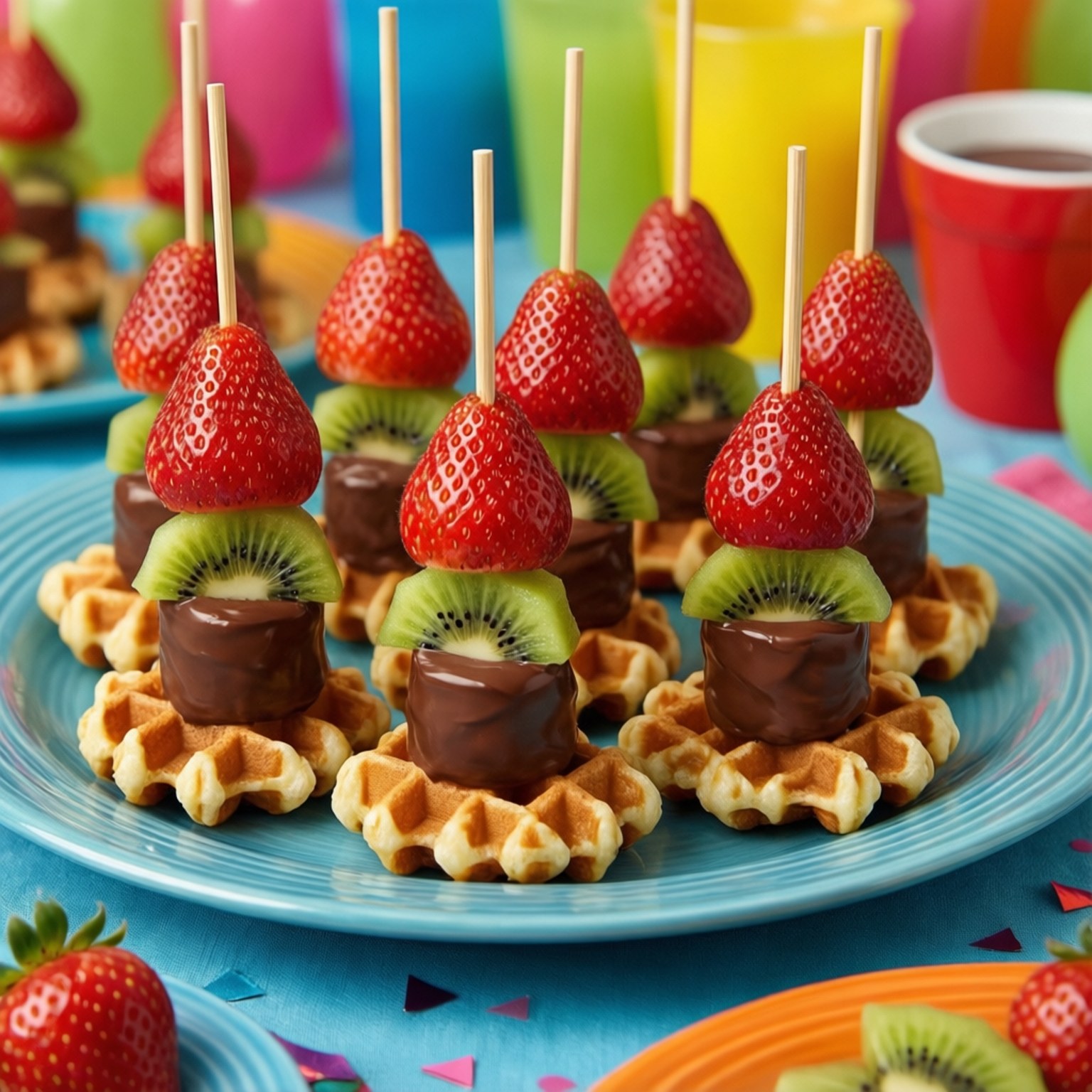 Miniwafelpenne Muurpapier