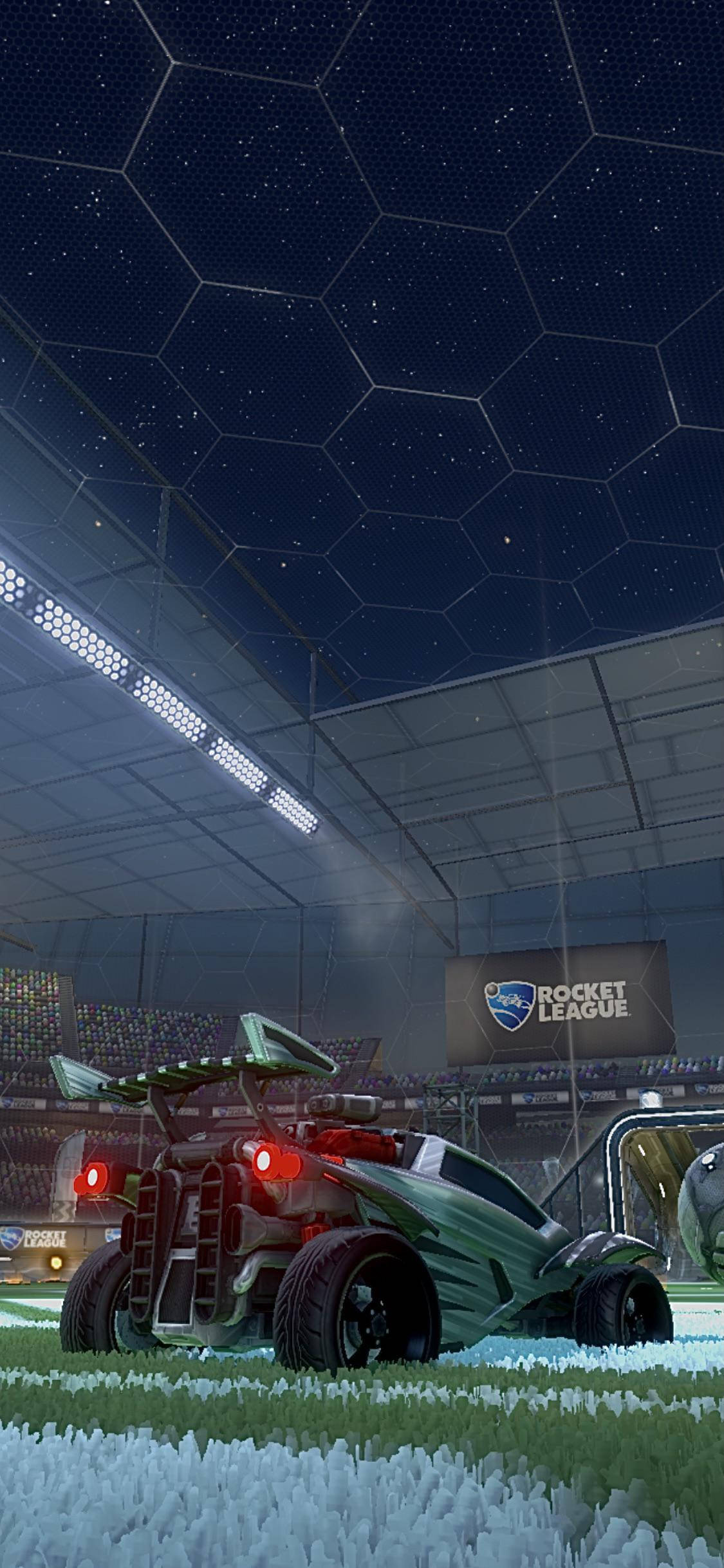 Mintgroen Octane Motor Rocket League iPhone Muurpapier