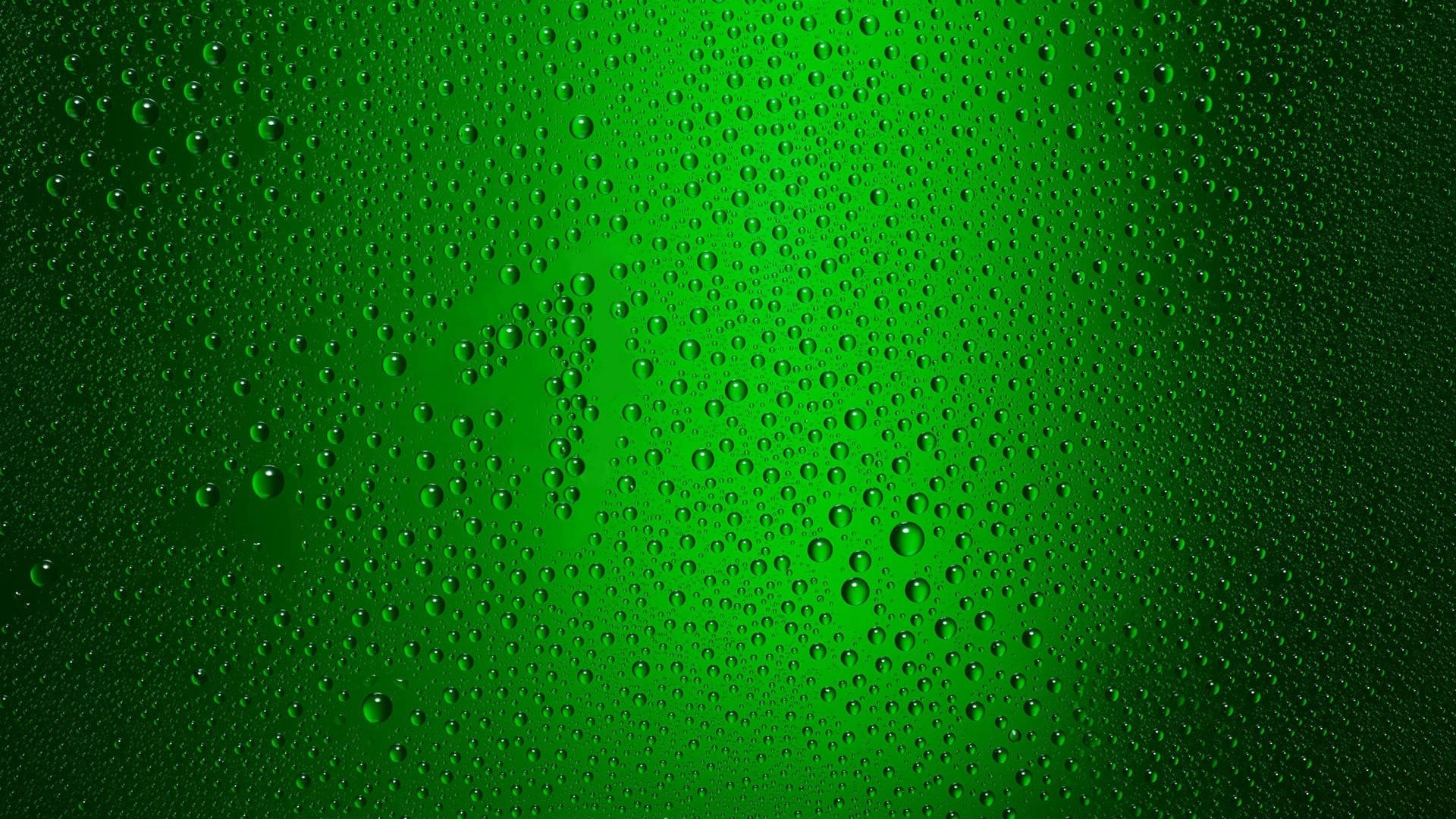 Mistige Vlakte Groen Muurpapier