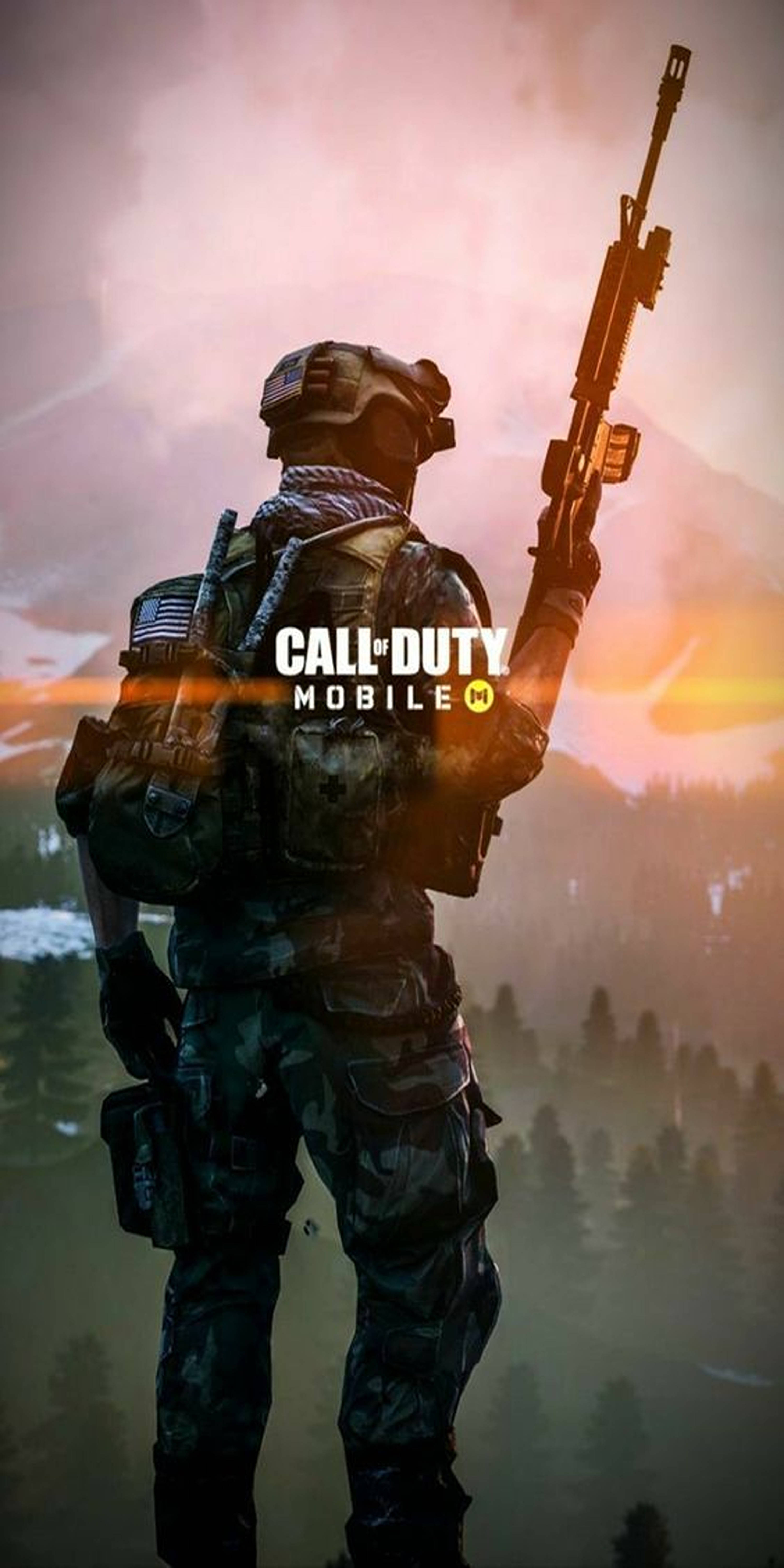 Mobiele Call of Duty-foon Muurpapier