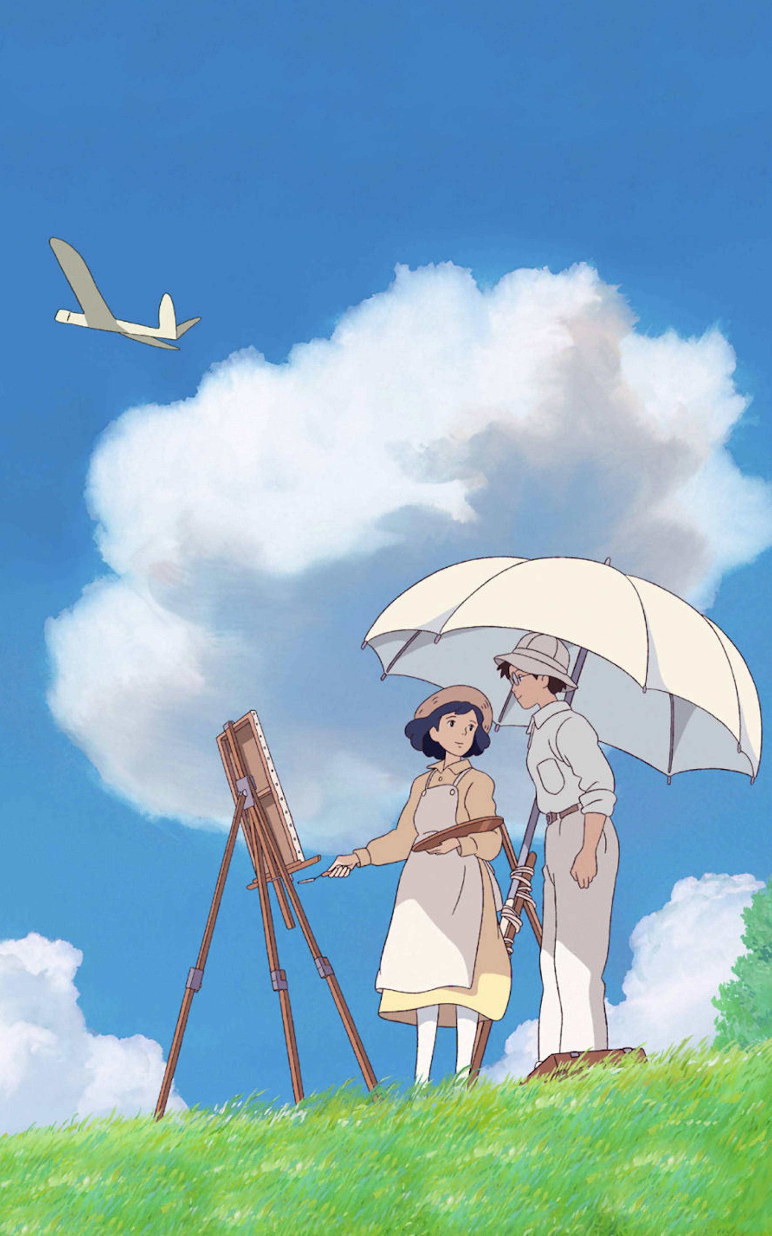 Mobiele The Wind Rises Muurpapier