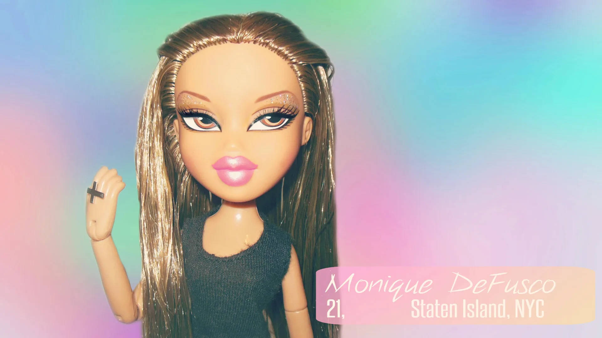 Monique DeFusco Bratz-estetiek Muurpapier