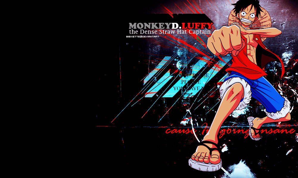 Monkey D Luffy Strooihoed Kaptein