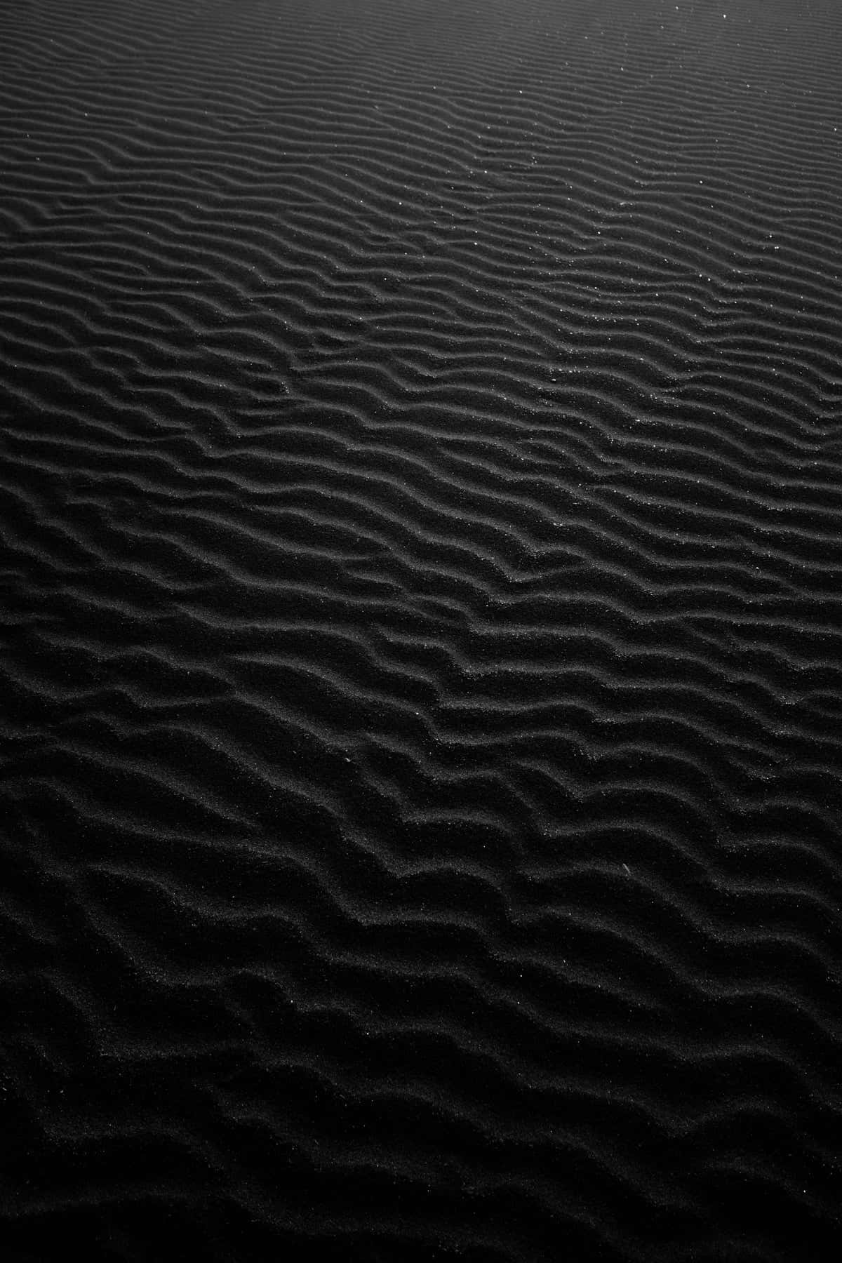 Monochroom Sandrimpelings Muurpapier
