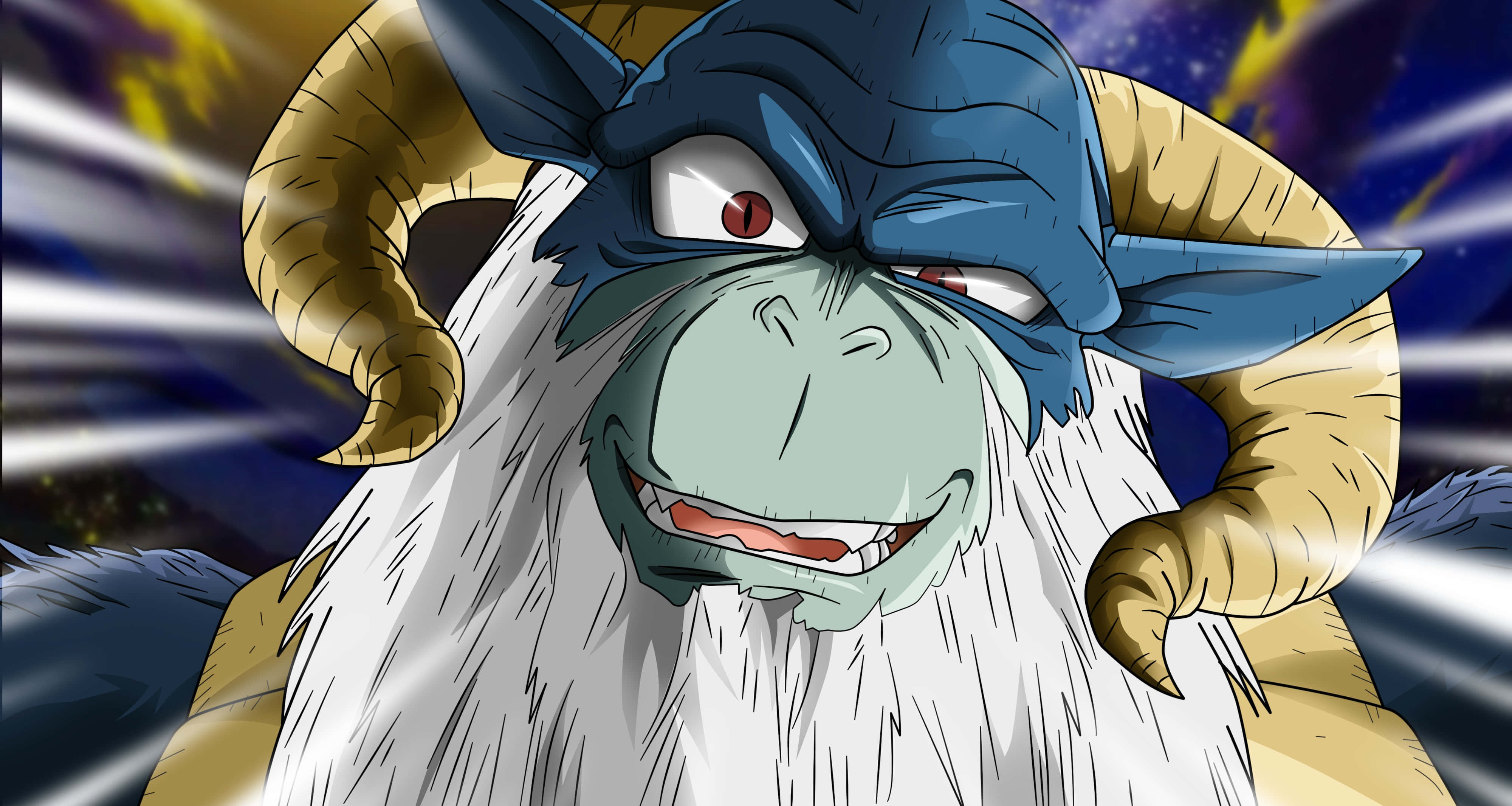 Moro Dragon Ball Super Prent Muurpapier