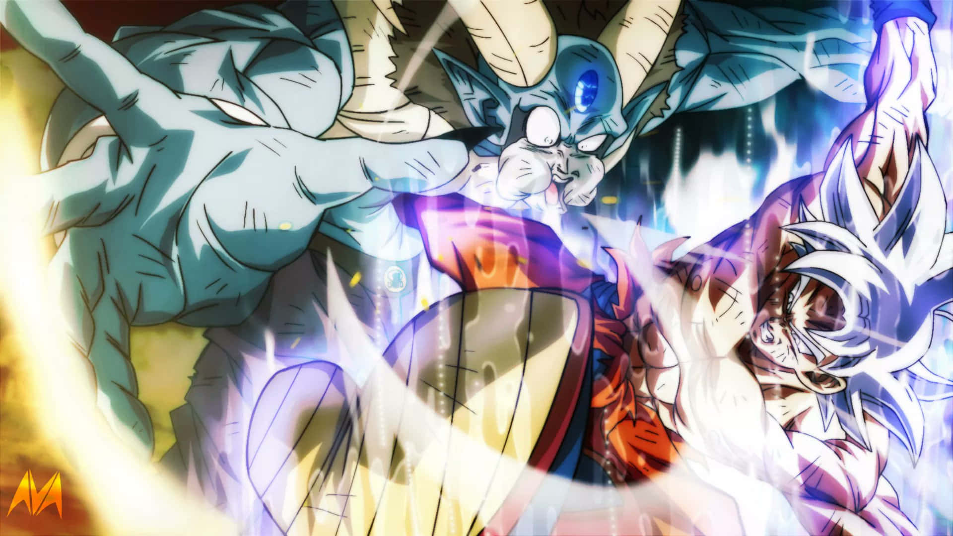 Moro Goku Geveg Dragon Ball Super Prent Muurpapier
