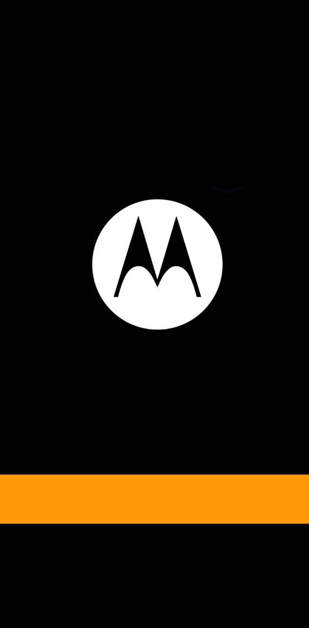 Motorola Oranje Baan Muurpapier