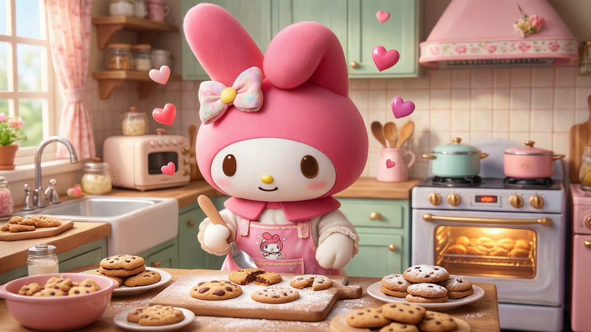 My Melody Bak My Liedjie Muurpapier