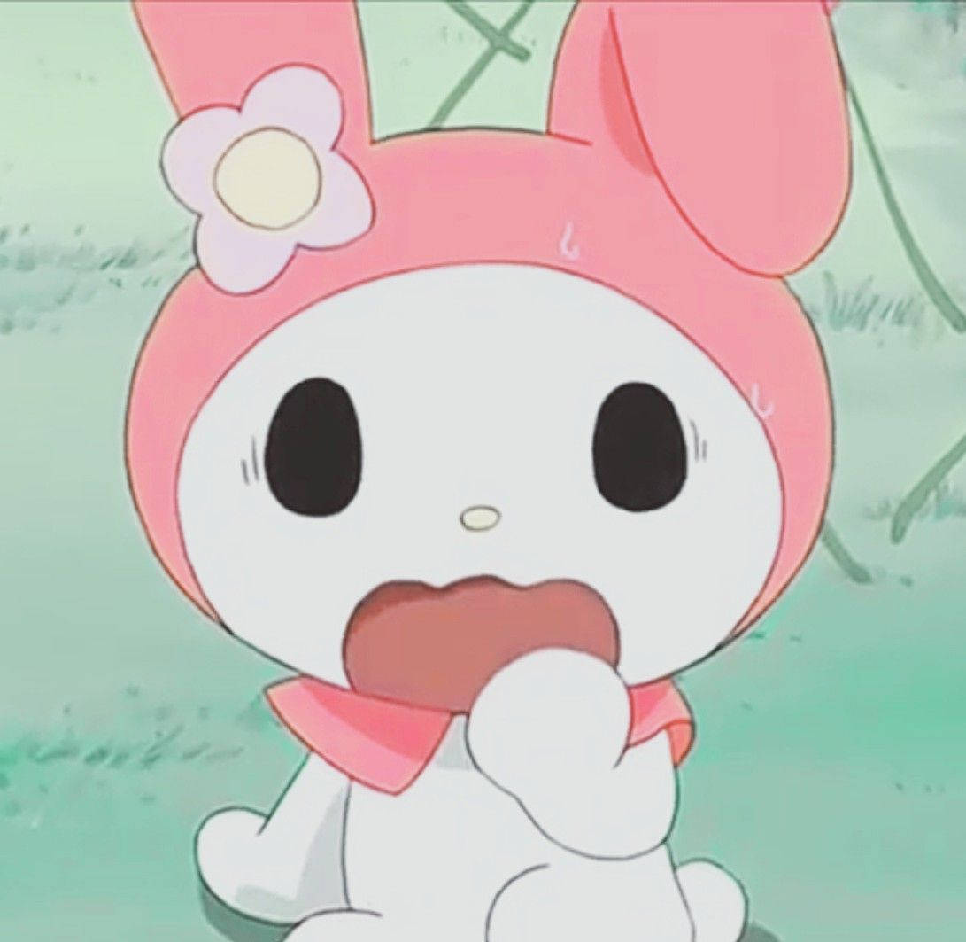 My Melody Geskokte Gesig PFP Muurpapier