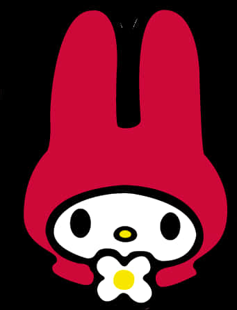 My Melody Karaktergrafika Muurpapier