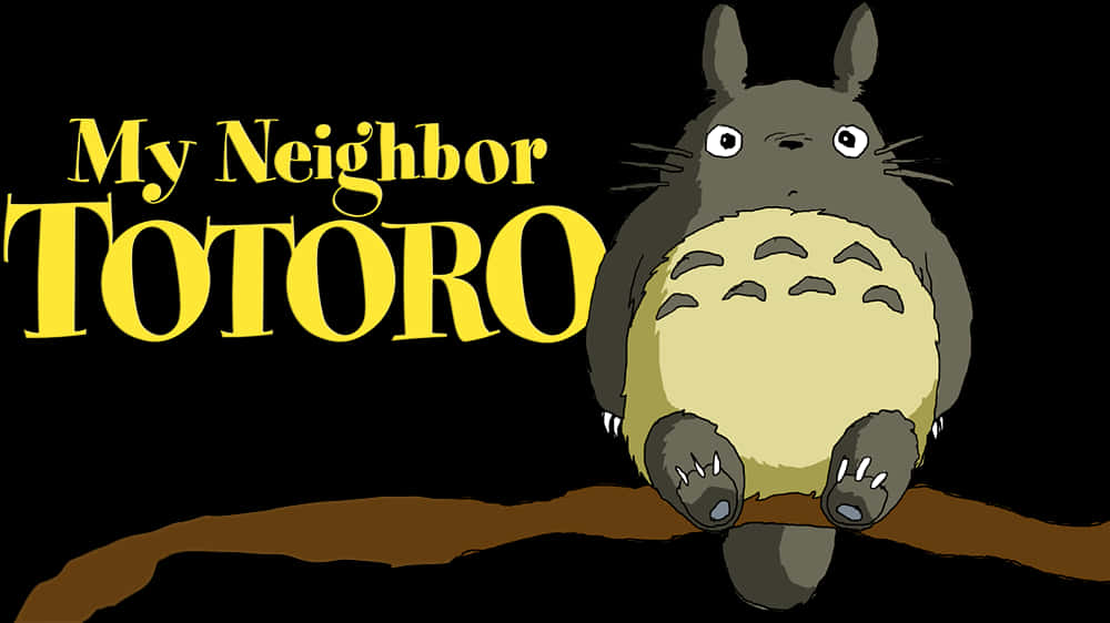 My Neighbor Totoro Titel Grafika Muurpapier
