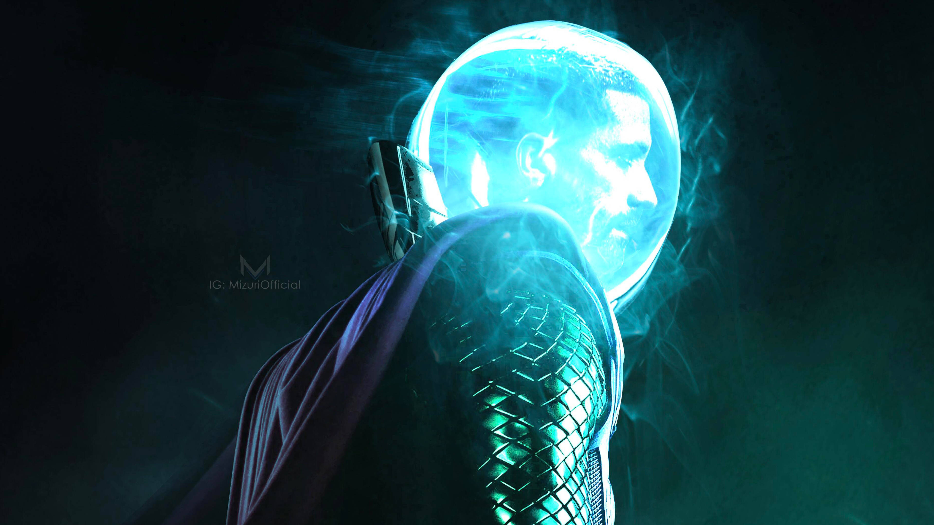 Mysterio in Aksie Muurpapier