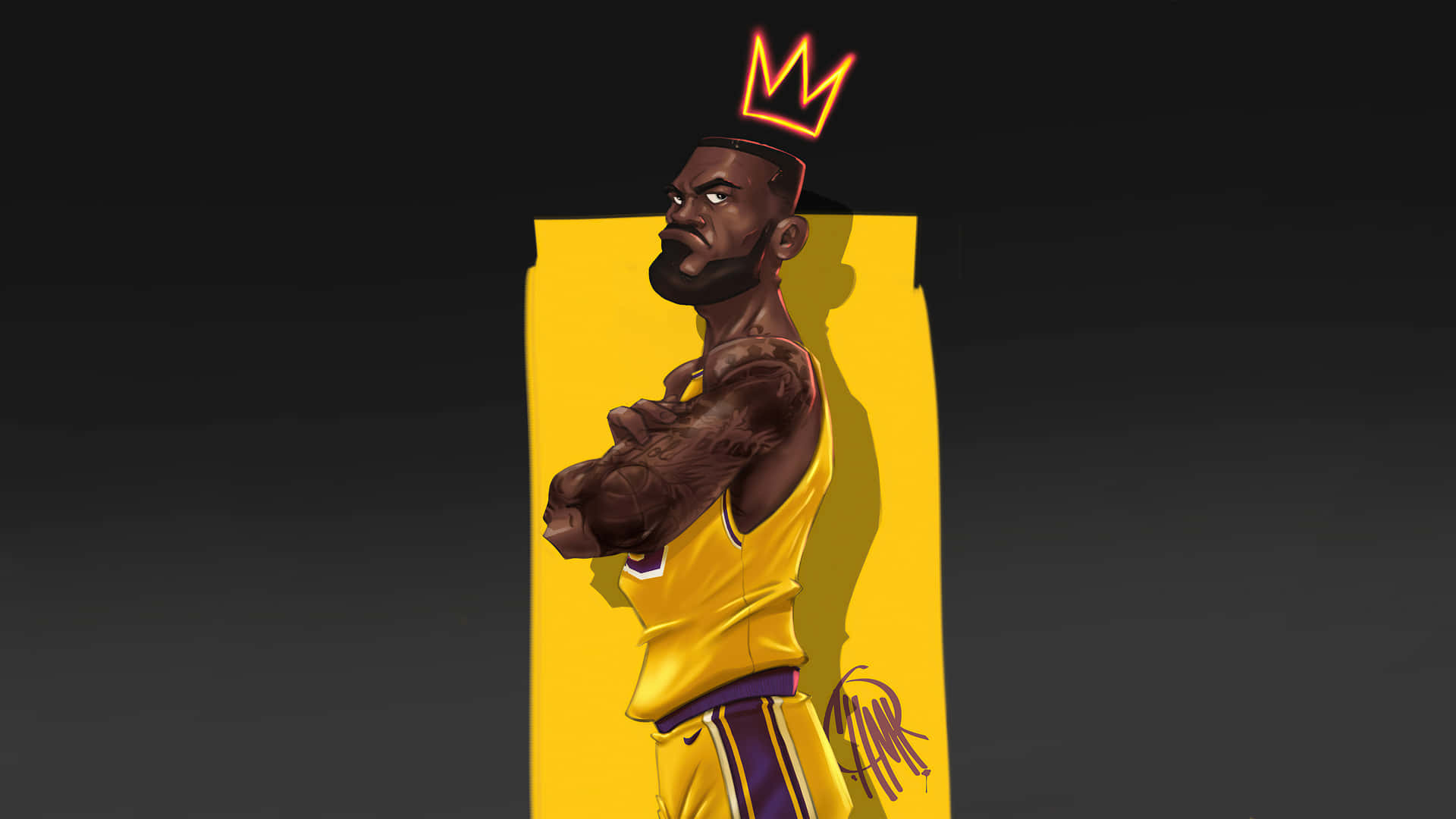 4K-basketbalagtergrond — 4K basketbal Muurpapier