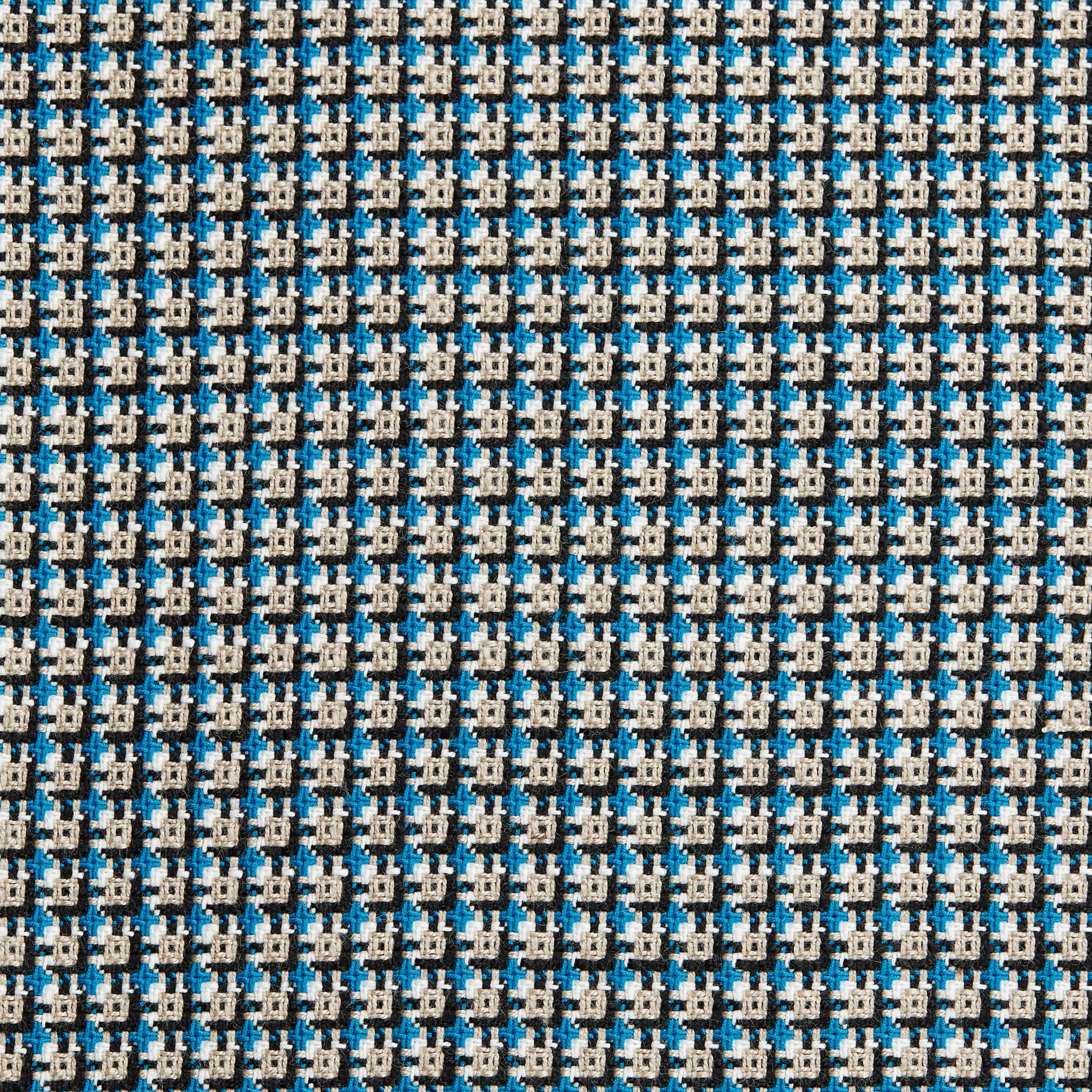 'n blou en wit patroon met baie klein vierkantjies Muurpapier