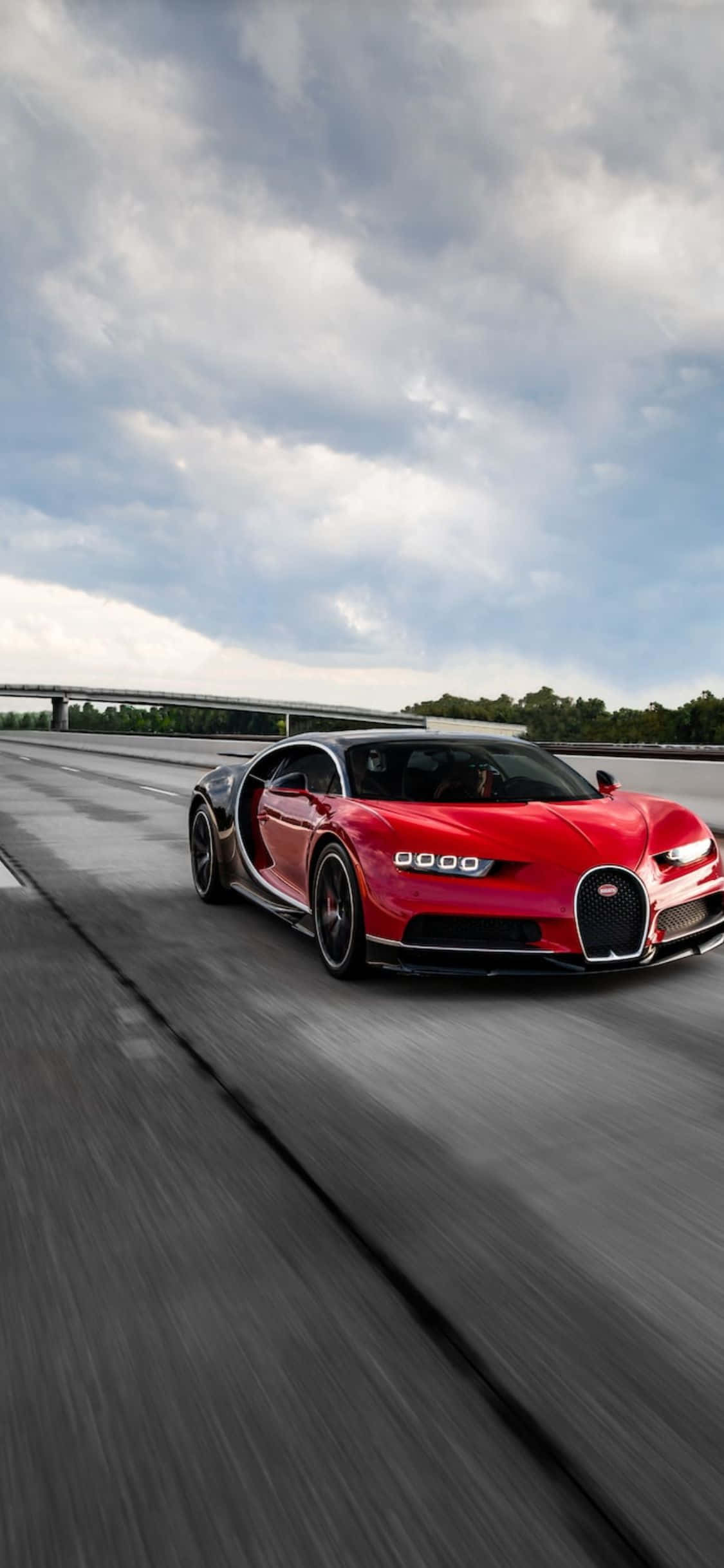 'n Bugatti vir jou iPhone XS Muurpapier