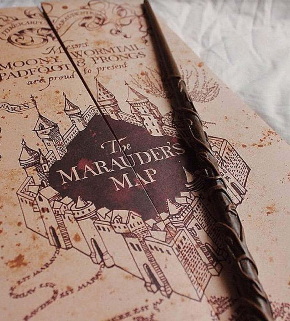 'n Estetiese benadering tot die magie van Harry Potter Muurpapier
