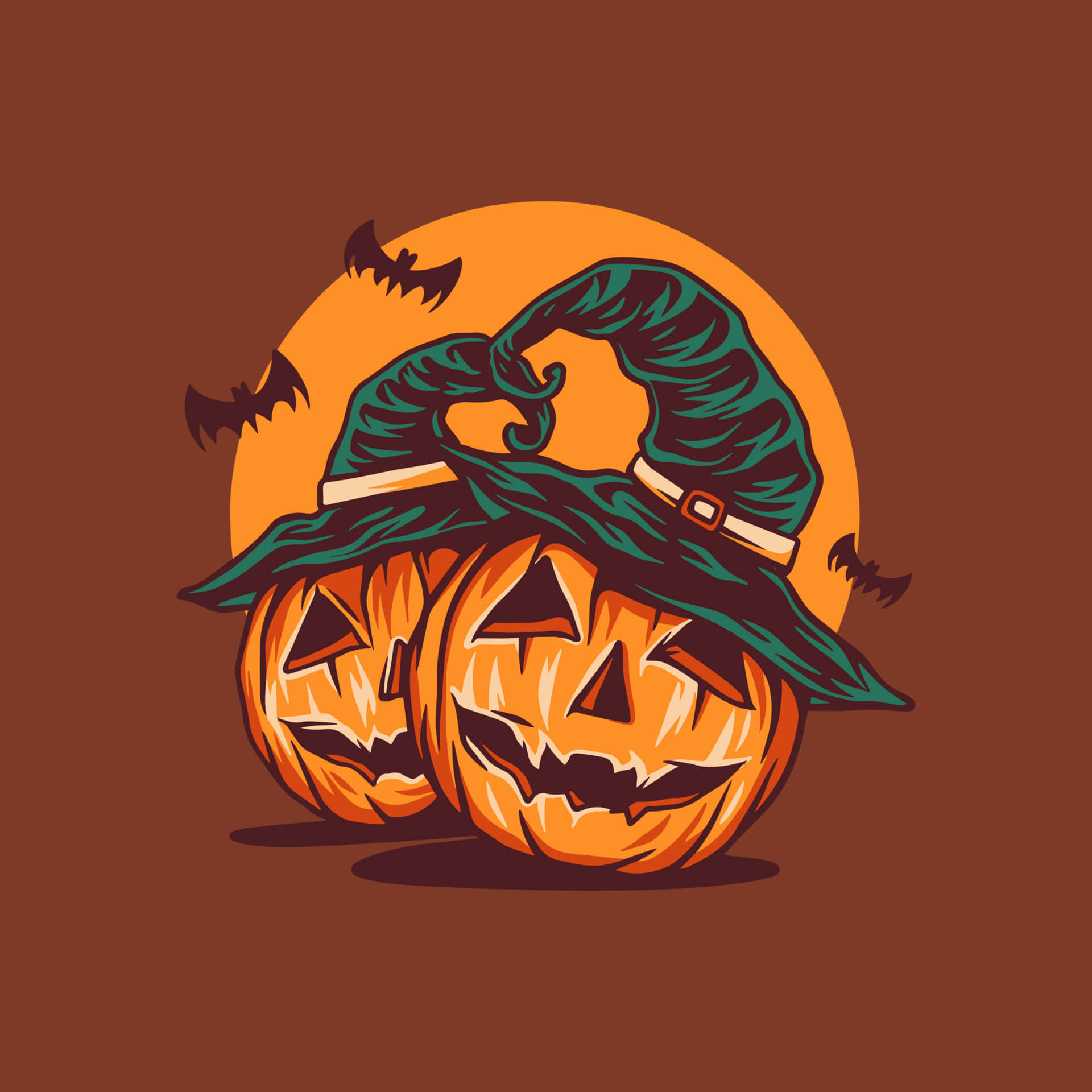 'n Halloween-viering om te onthou Muurpapier