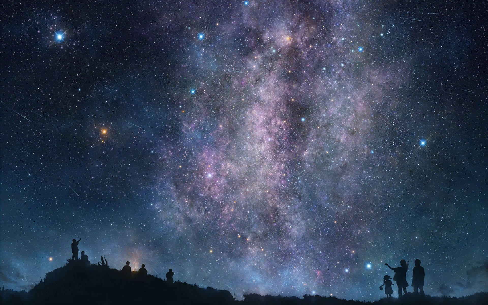 1920x1200 Hemel vol Sterre Wallpaper