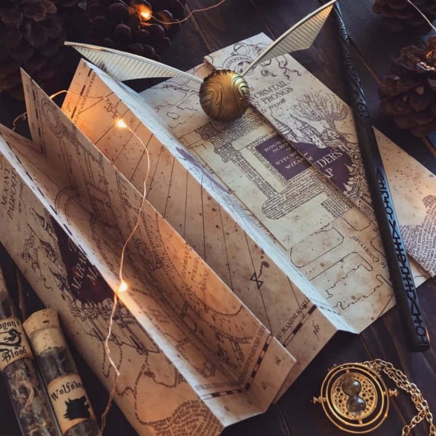 'n Magiese Estetika Muurpapier