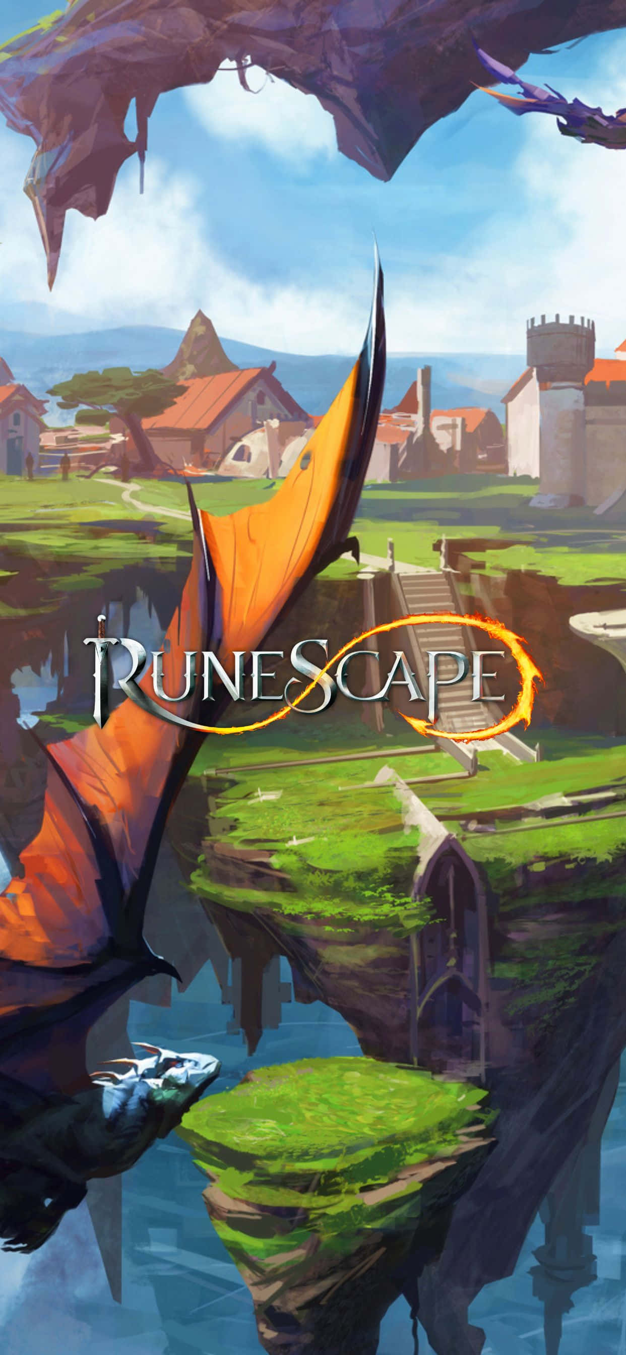 'n plakkaat vir runescape 2 Muurpapier