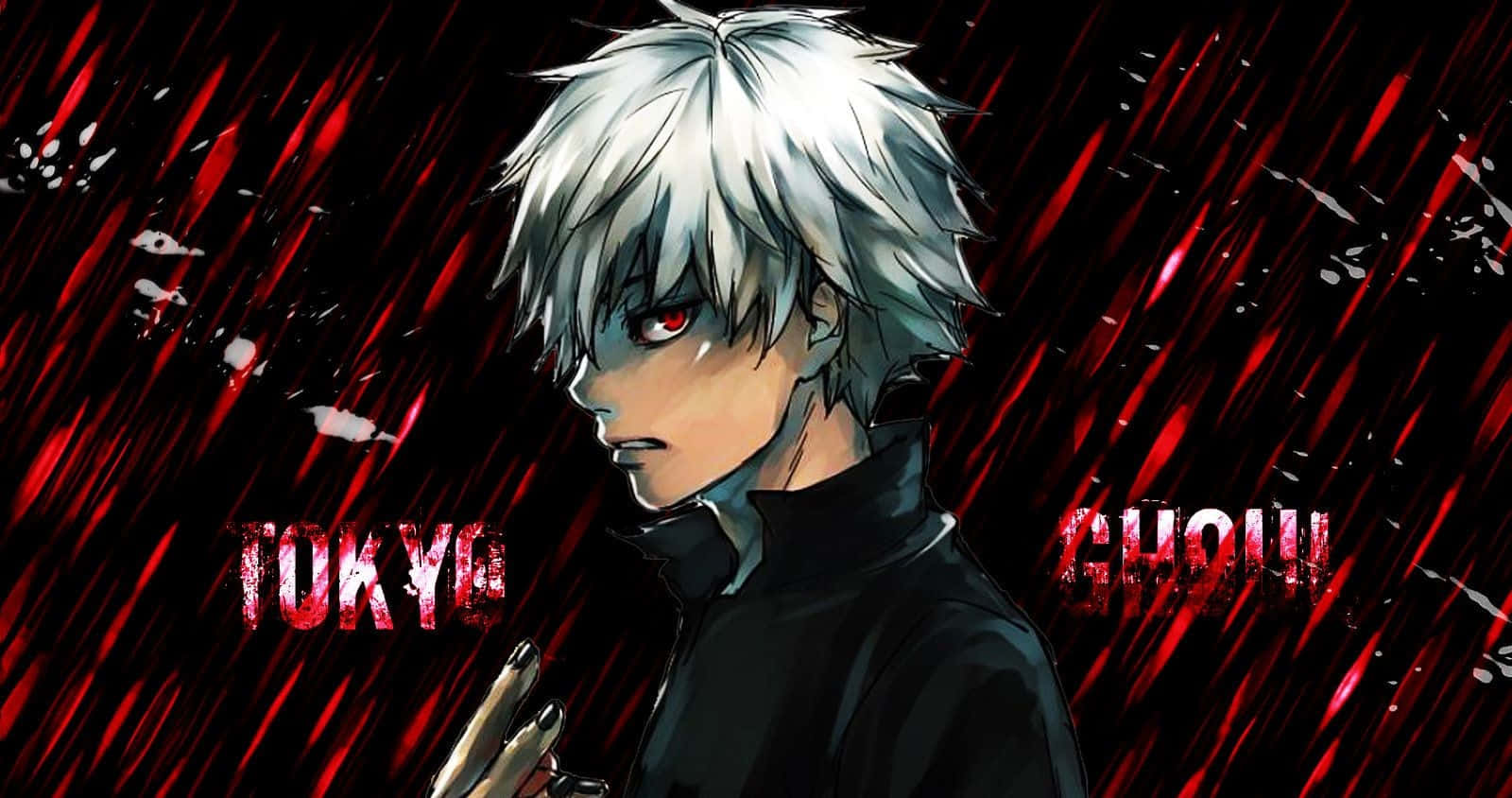 'n Wese van die duisternis, Ken Kaneki geteister deur sy verlede. Muurpapier