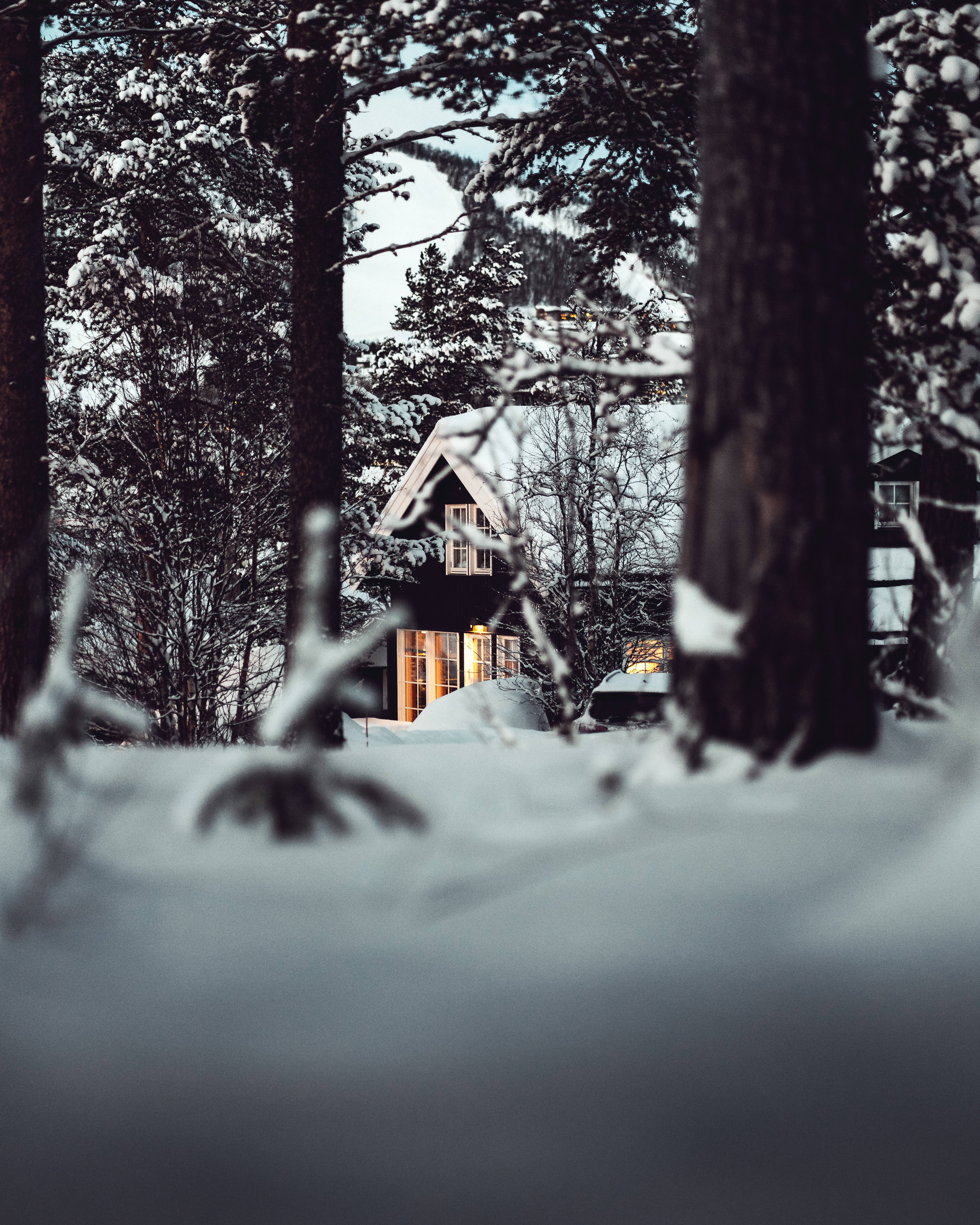 “'n Winterwonderland” Muurpapier