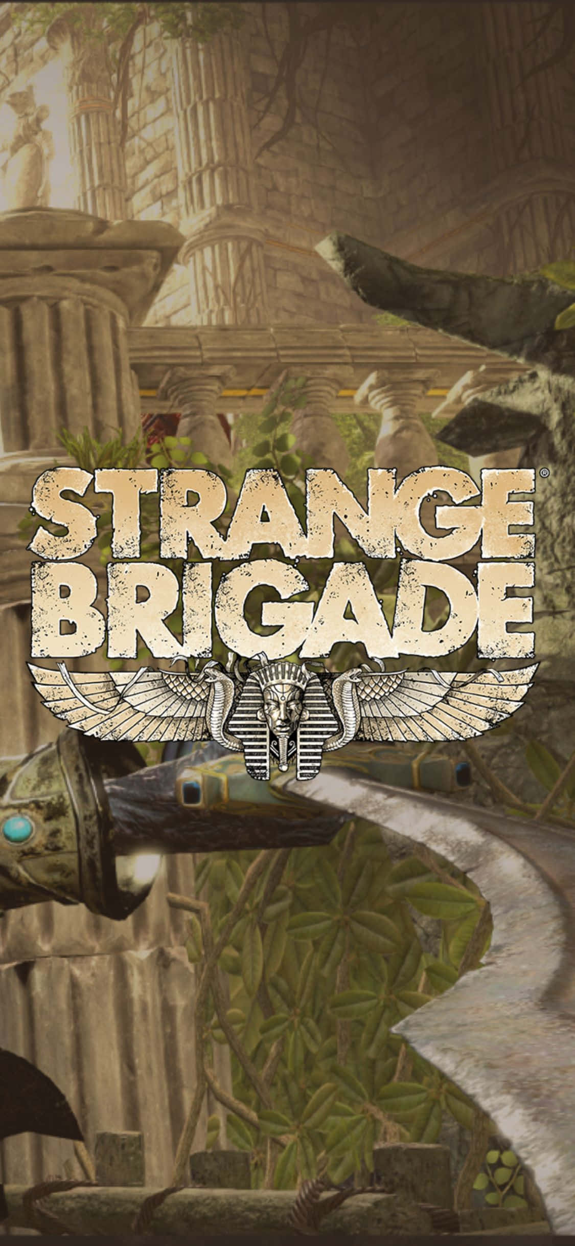 Nabyfoto Machete iPhone X Strange Brigade Agtergrond Muurpapier