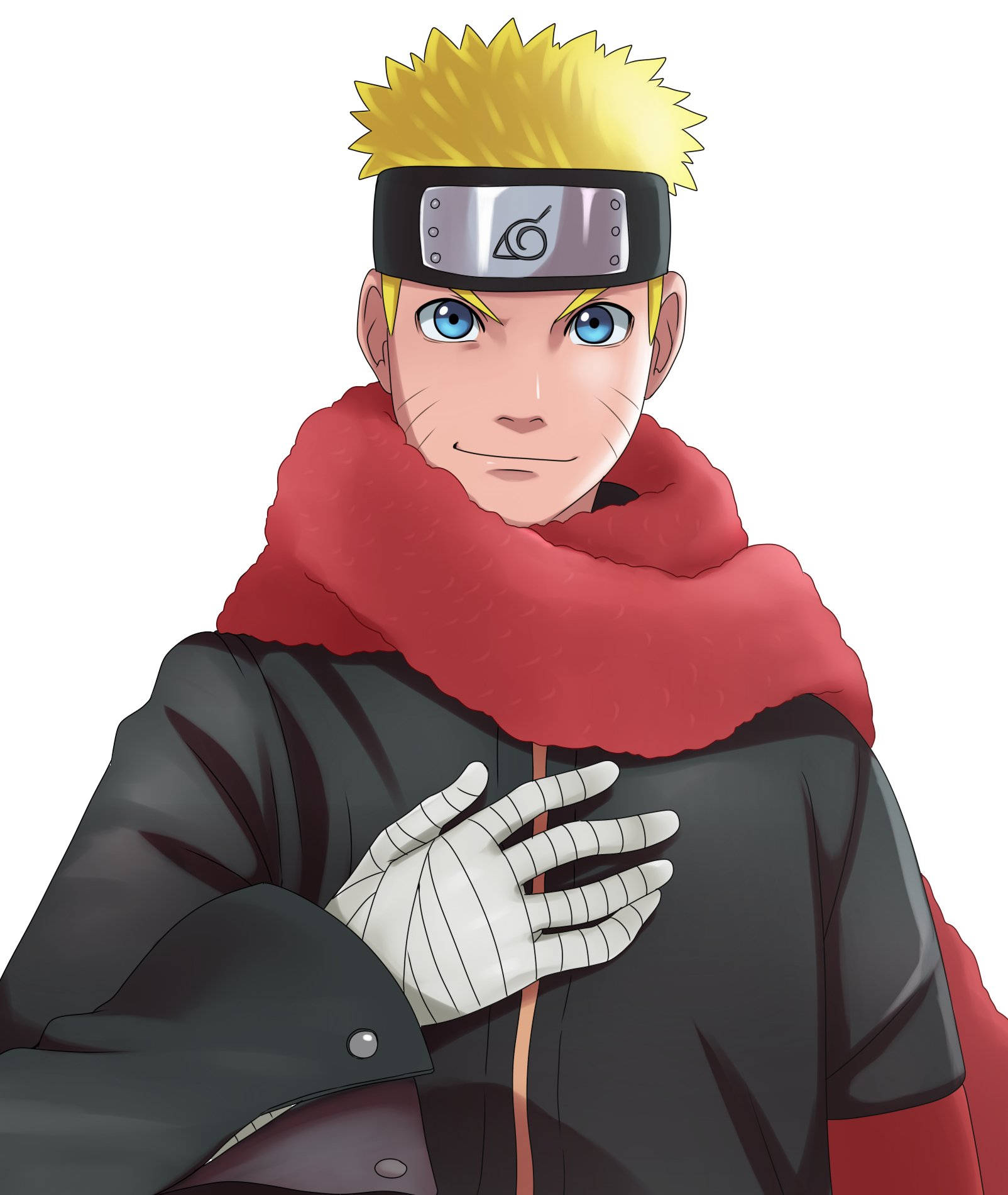 Naruto 7de Hokage-plakkaat Muurpapier