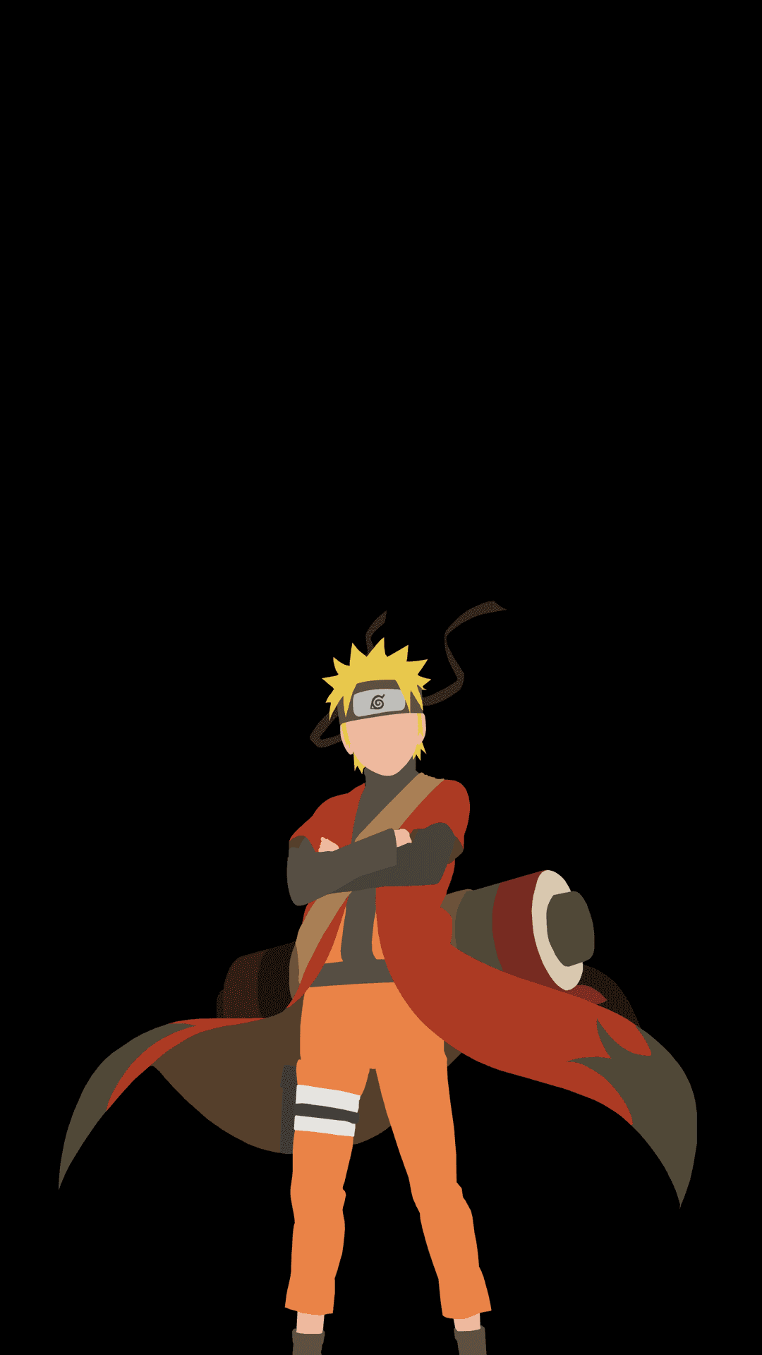 Naruto-agtergrond: Ontploffende aksie Muurpapier