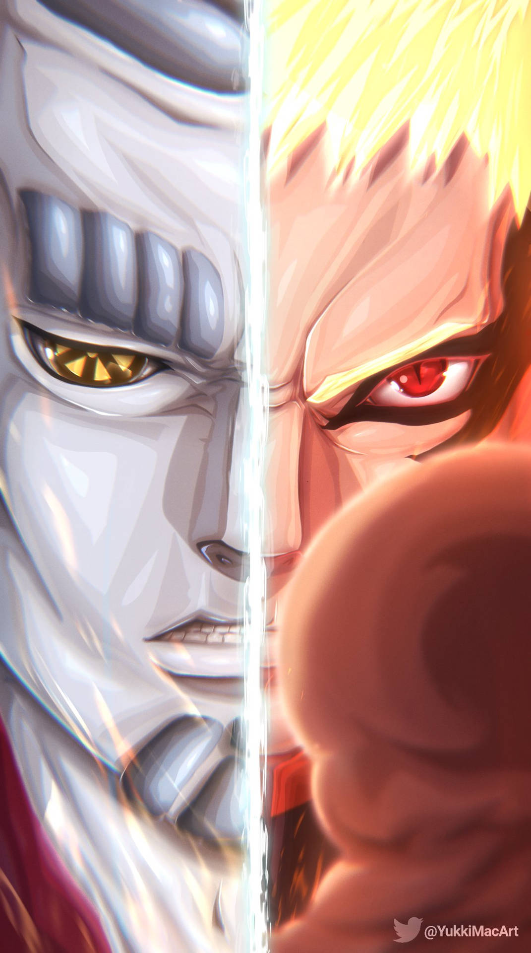 Naruto Baryon Mode Split Foto
