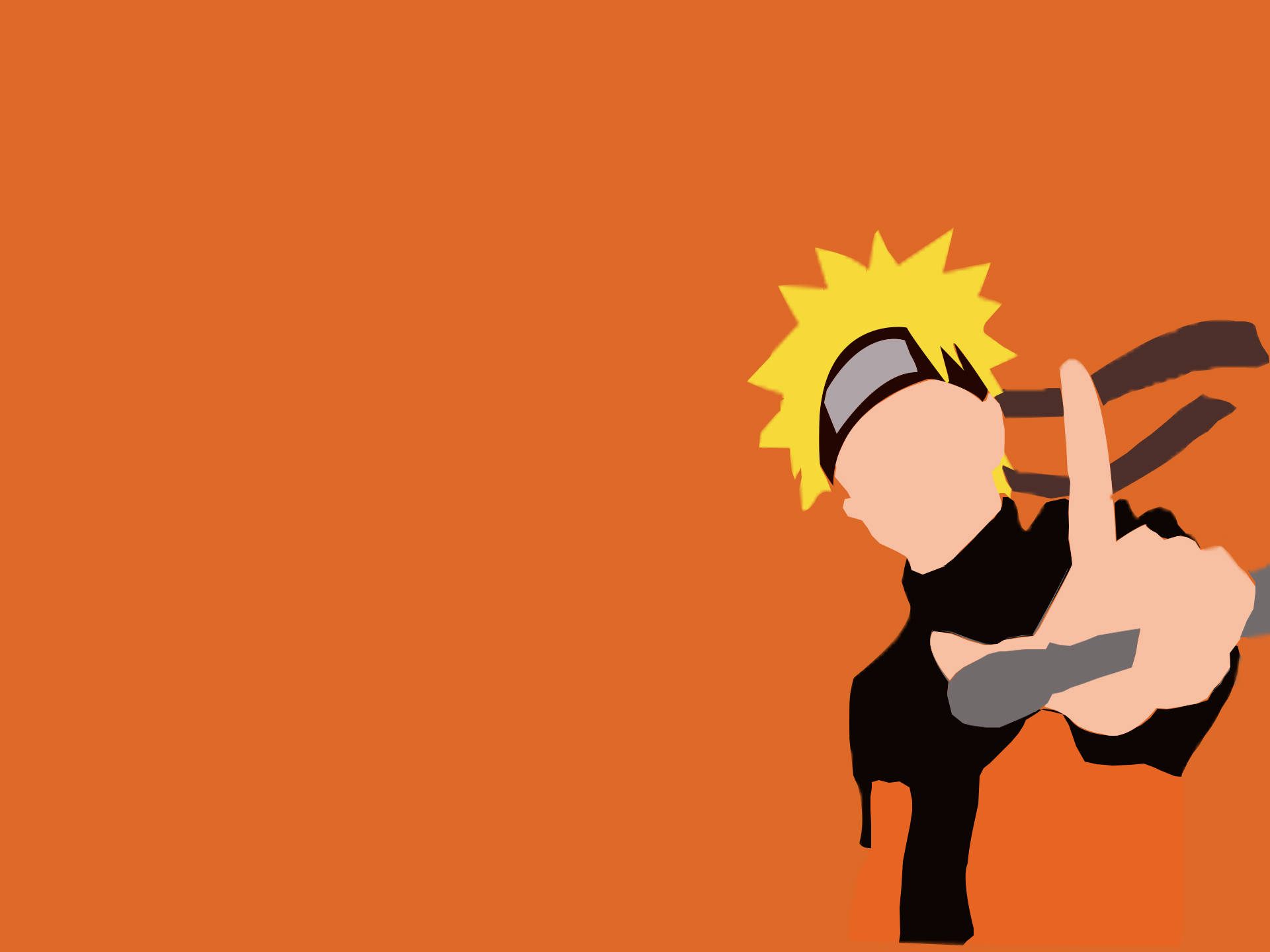 Naruto Digitale Kunsplakkaat Muurpapier