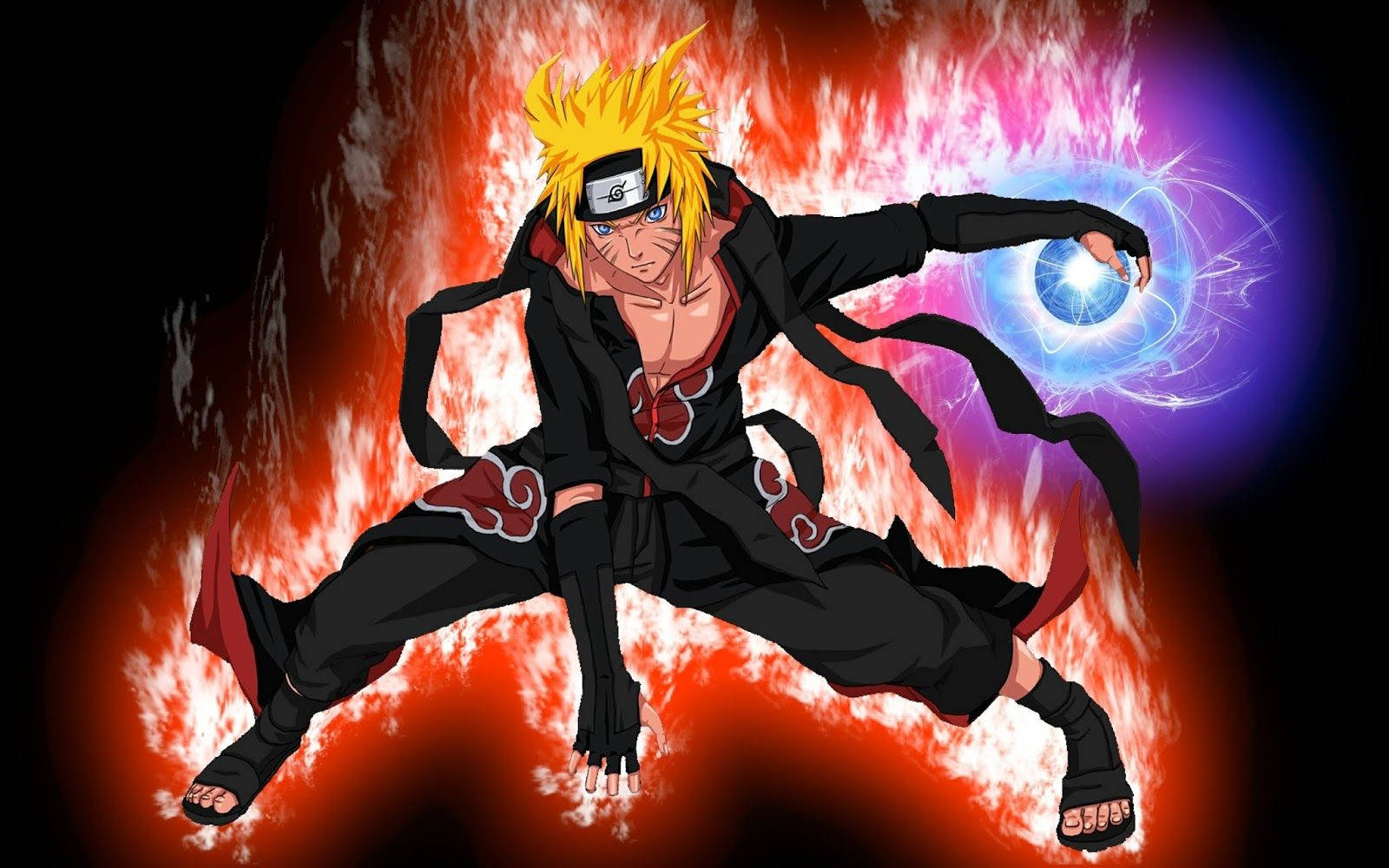 Naruto-drip, 'n pragtige karakter Muurpapier