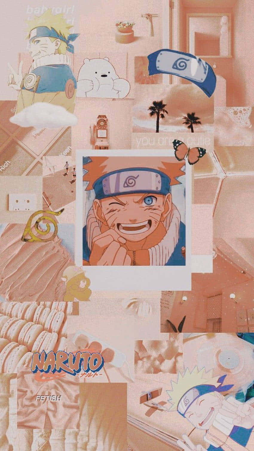 Naruto estetiese prente Muurpapier