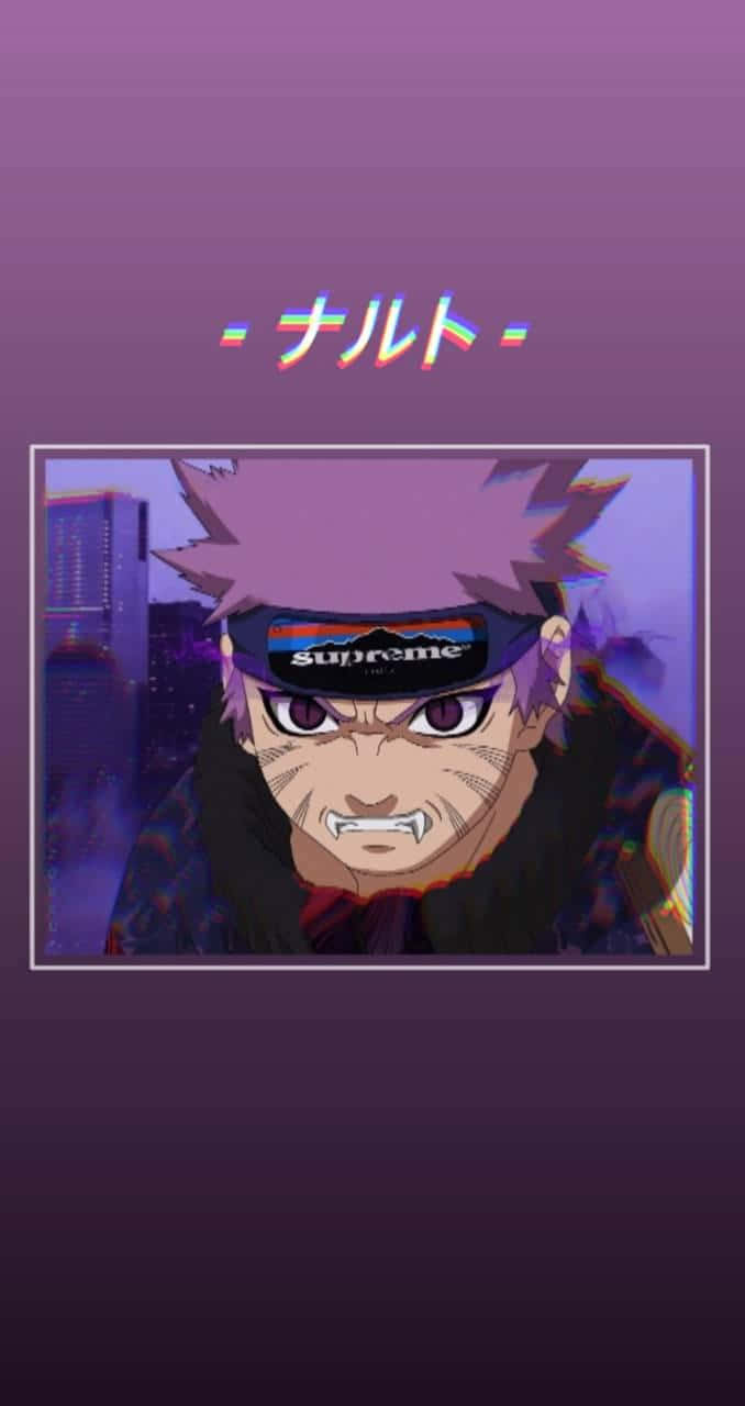 Naruto estetiese prente Muurpapier