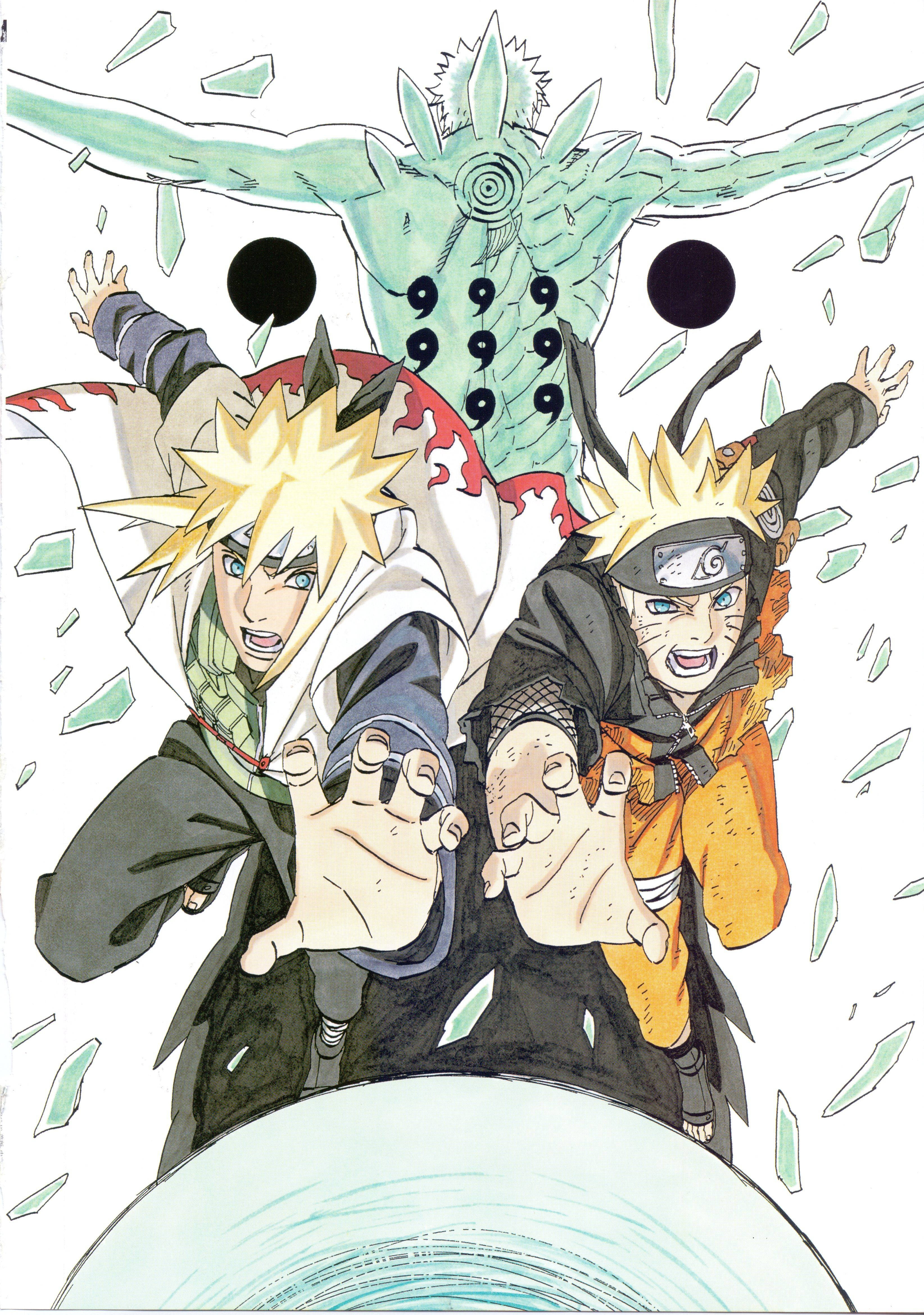 Naruto Foon Sage of Six Paths Muurpapier