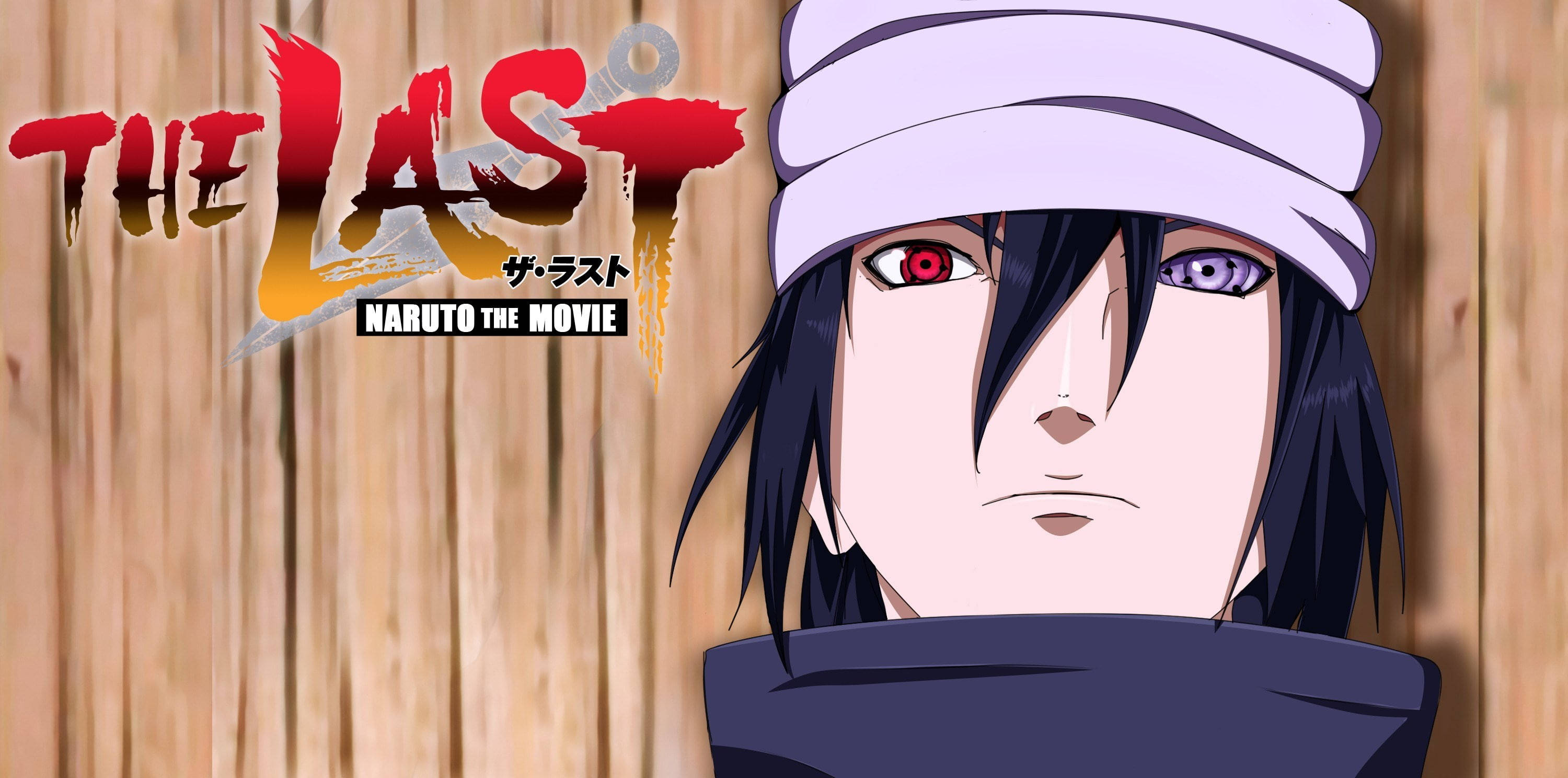 Naruto lewe Sasuke Sharingan The Last Muurpapier