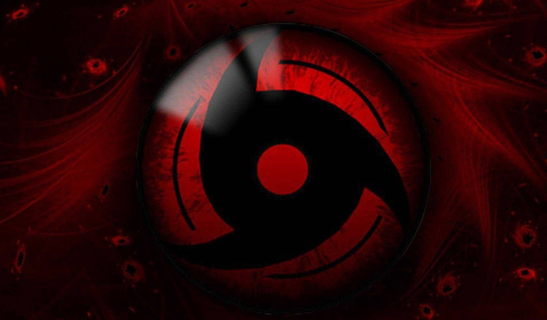 Naruto Lewende Sharingan Oog — Naruto 4K GIF Muurpapier
