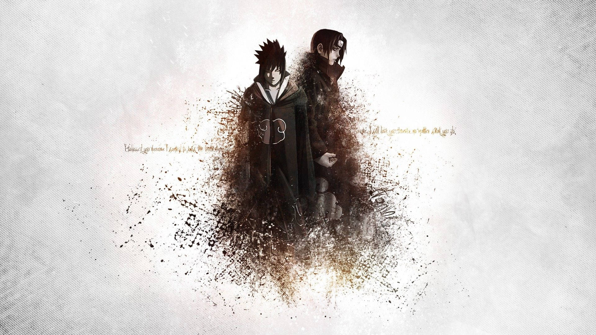1920x1080 Sasuke en Itachi HD-muurpapier 1080p-muurpapier