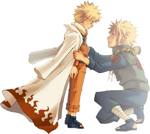 Naruto Ontmoet Sy Toekoms Self Muurpapier