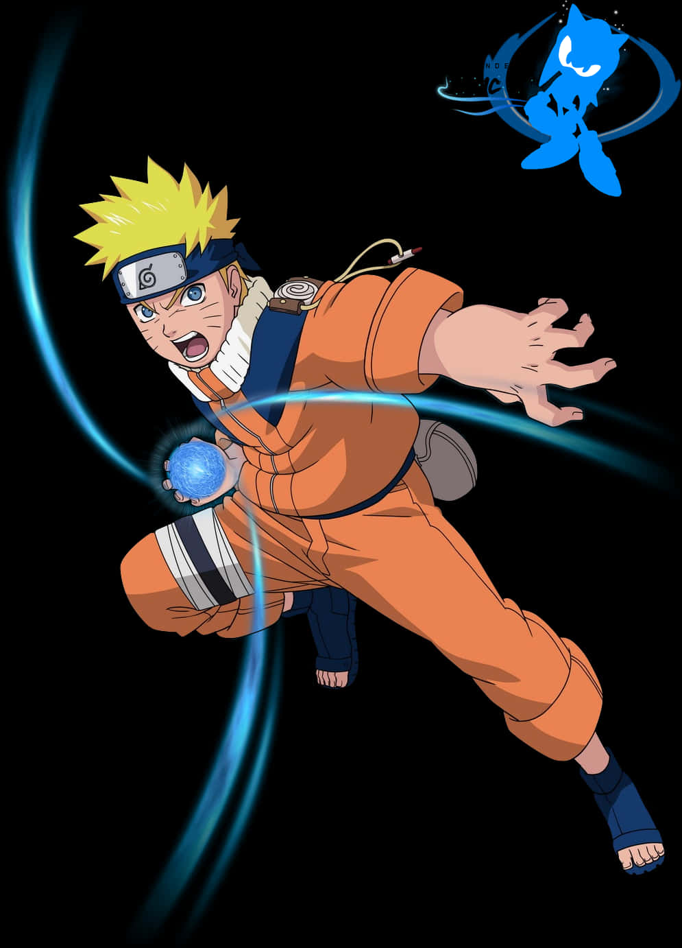 Naruto Rasengan Kragopbou Muurpapier