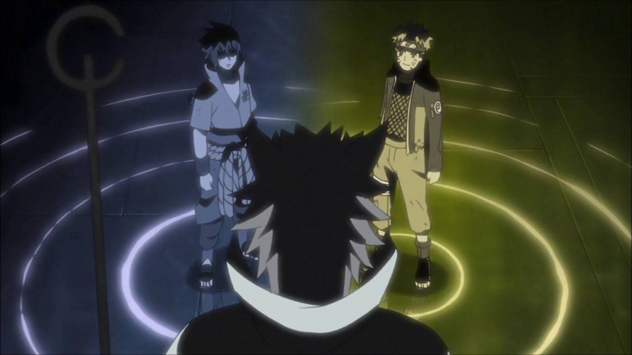 Naruto regte lewe Sasuke Hagoromo Muurpapier