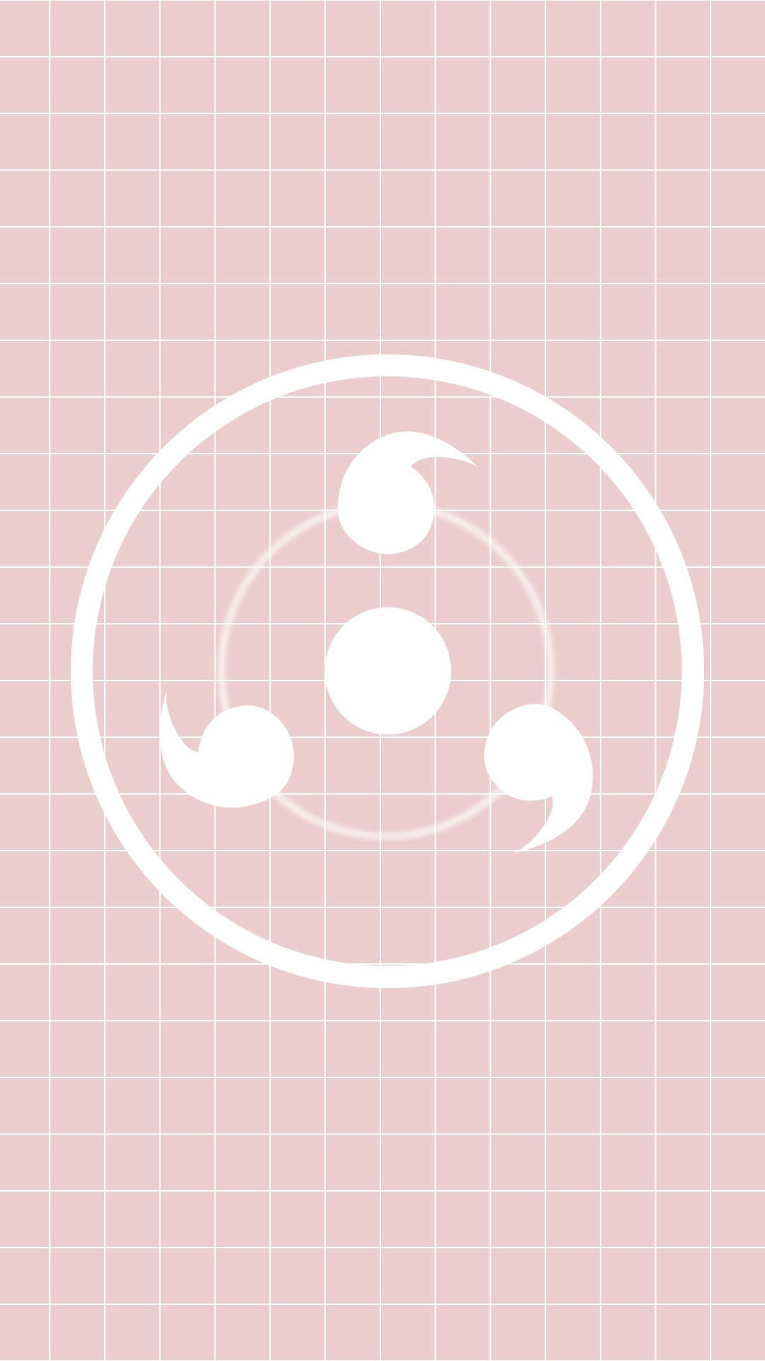 Naruto-simbool Klassieke Ontwerp Muurpapier