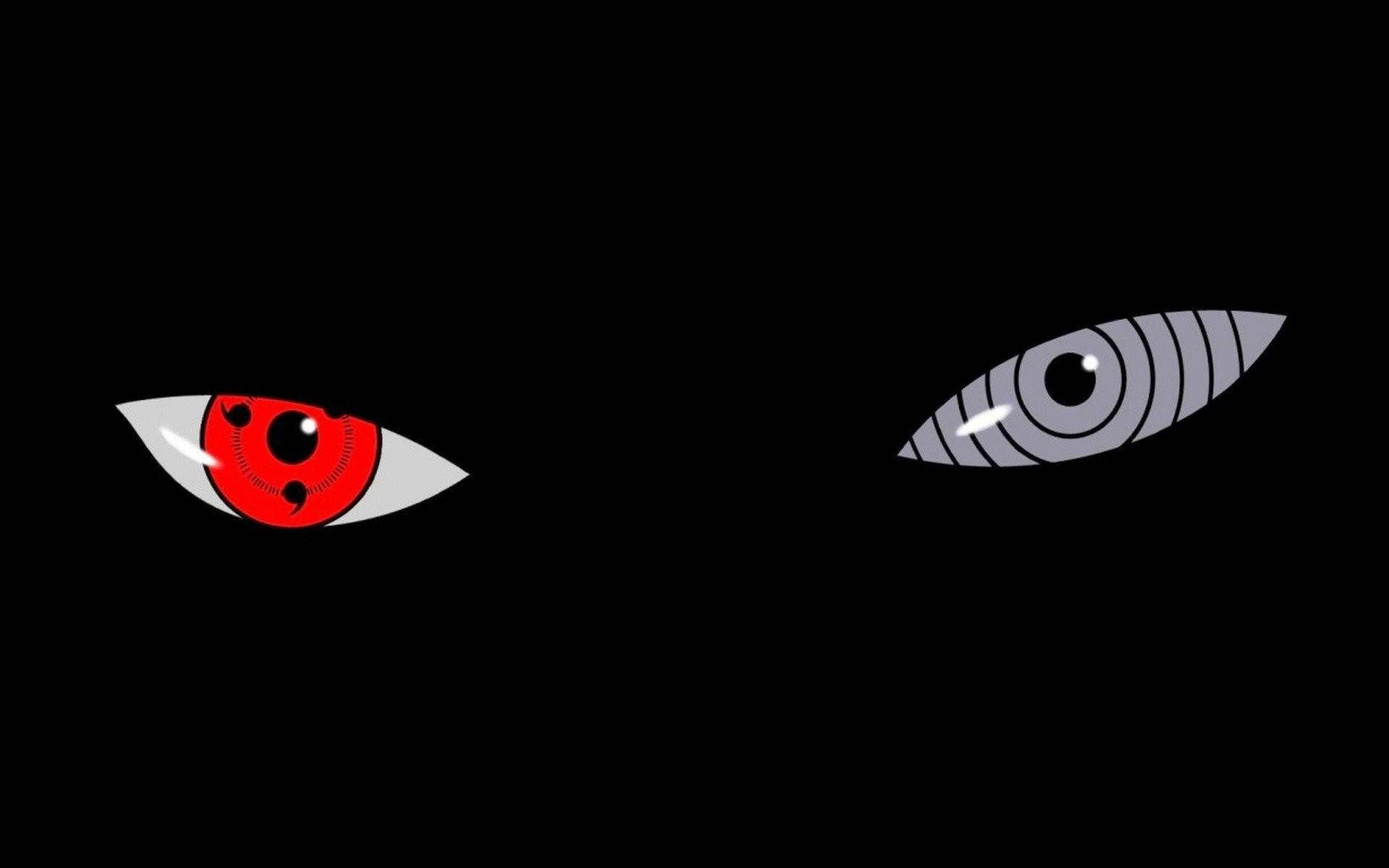 Naruto Simbool Rooi Oog Muurpapier