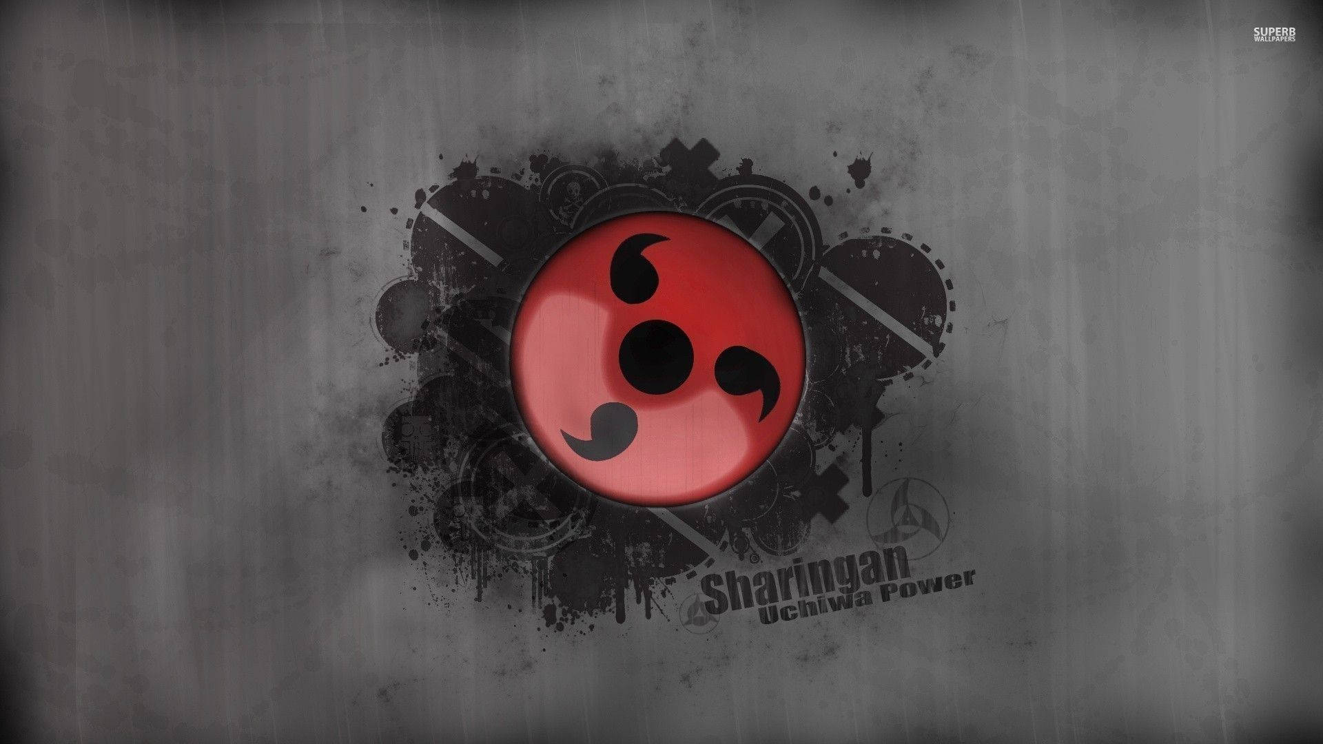 Naruto Simbool Sharingan Muurpapier