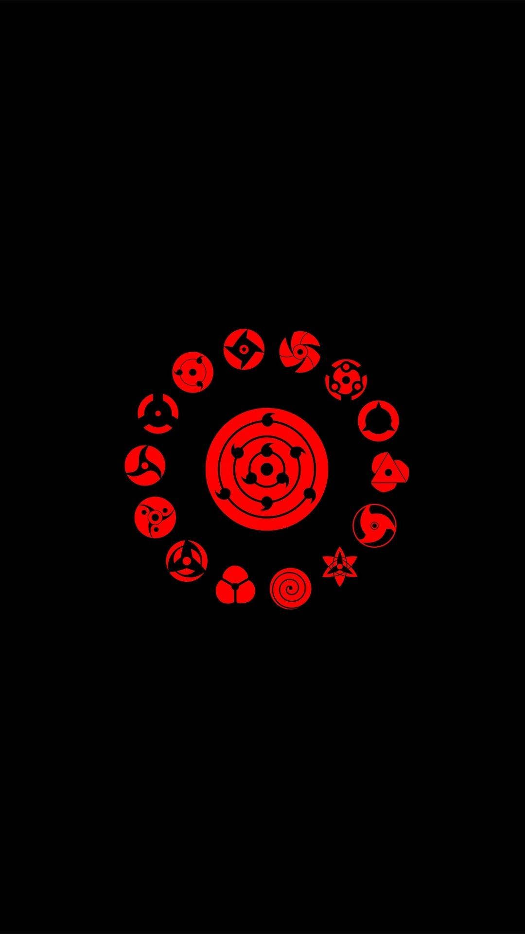 Naruto-simboolversameling Muurpapier