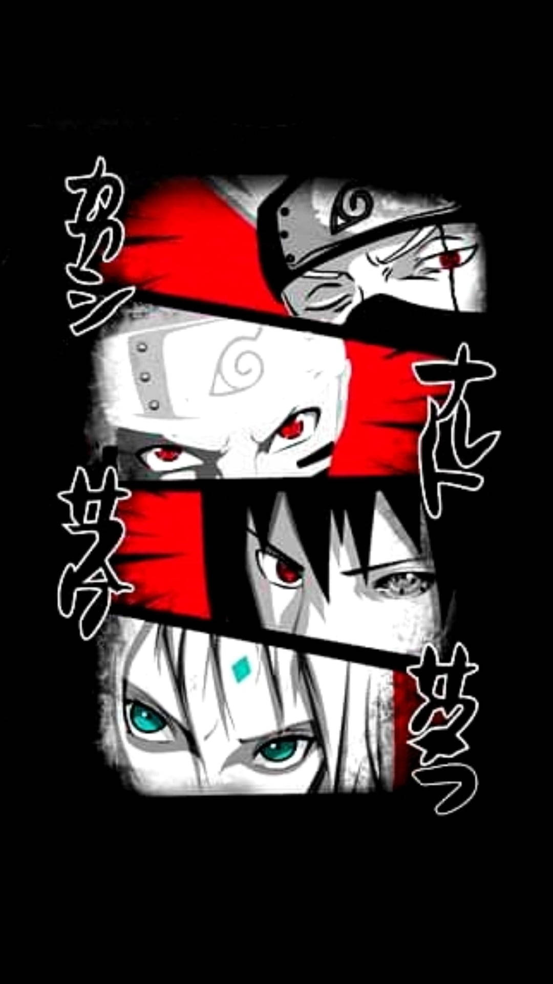 Naruto Span 7 Oë iPhone Muurpapier