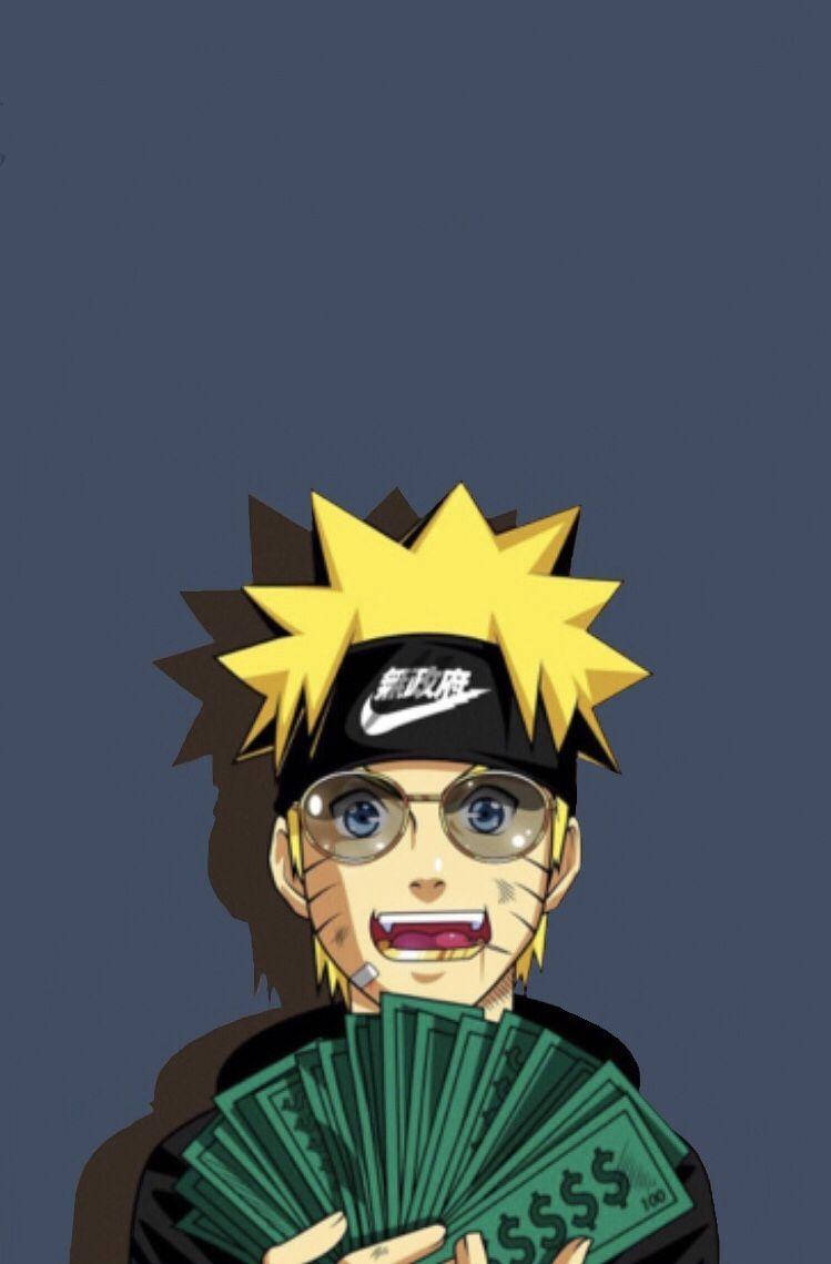 Naruto Supreme Geld Muurpapier