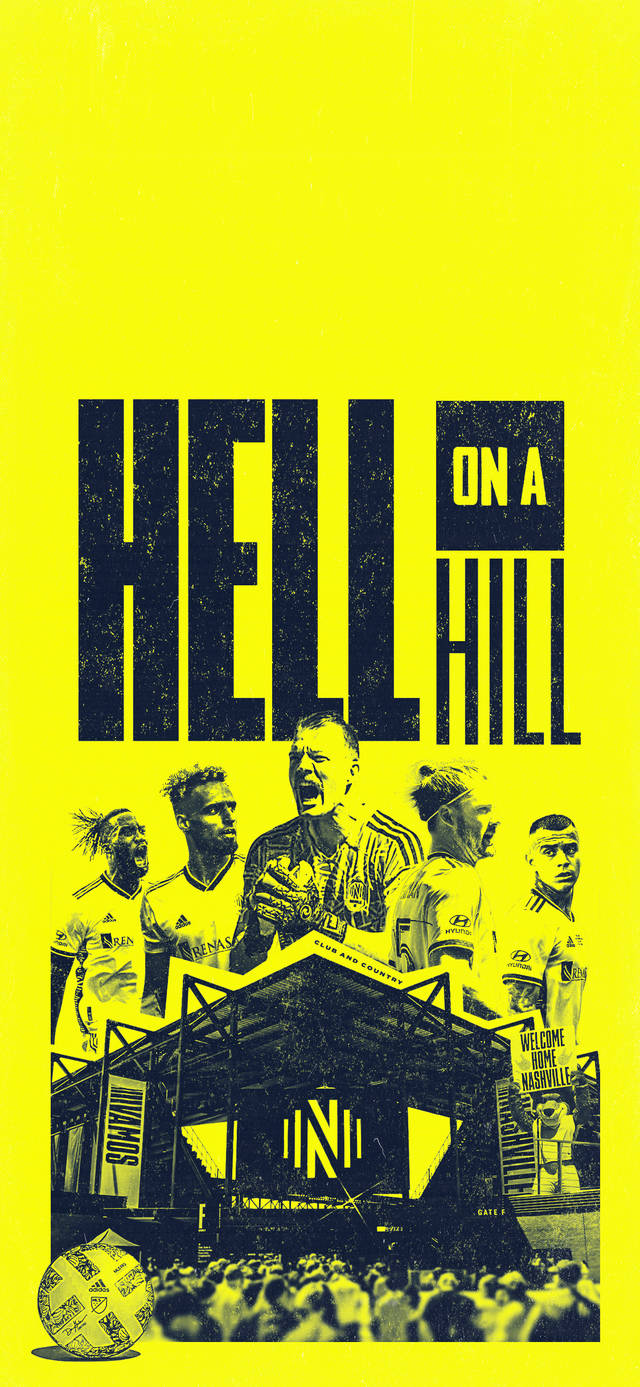 Nashville SC Hel op 'n Heuwel Muurpapier